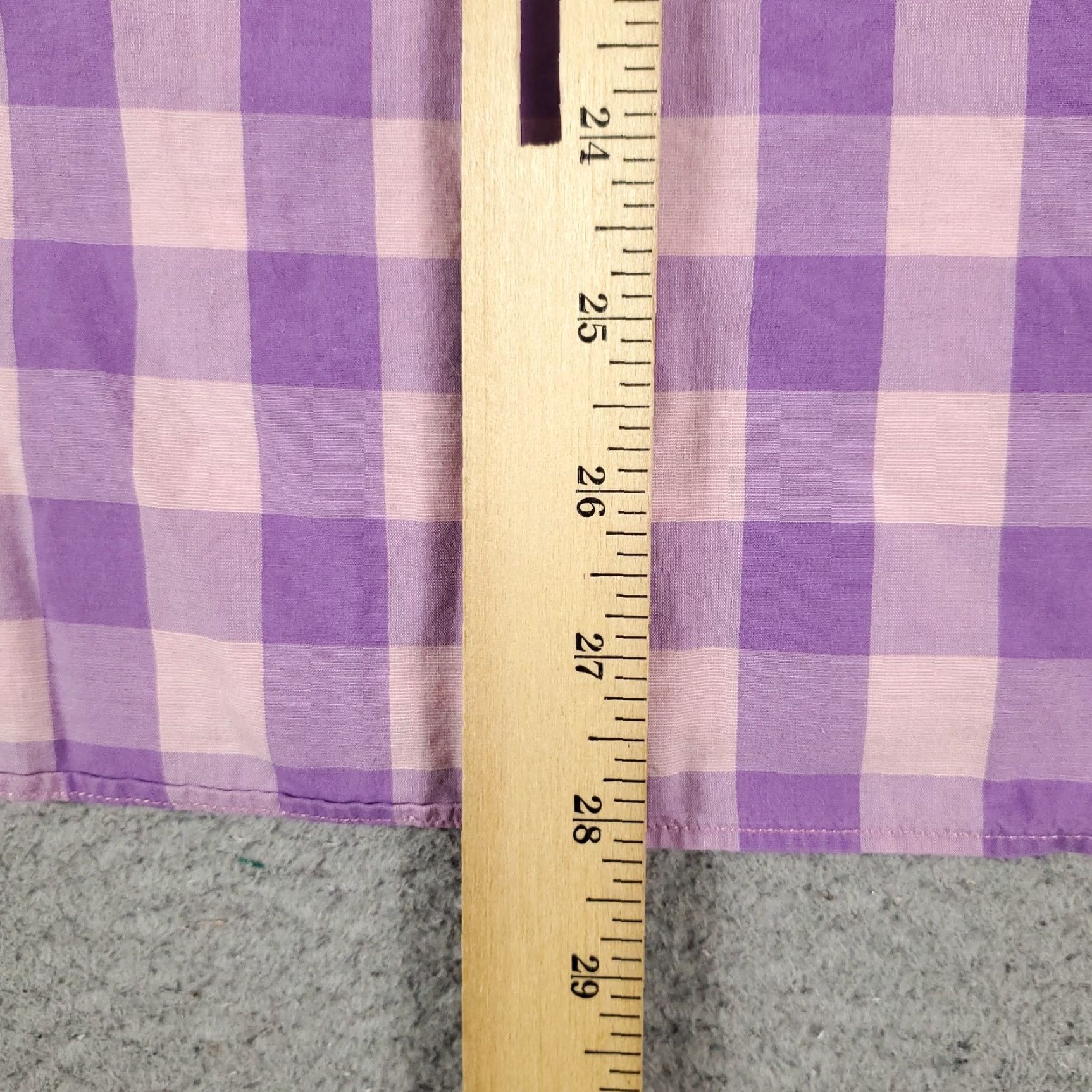 Bonobos Bonobos Shirt Mens Medium Purple Check Casual Button Up Long Sleeve - Bonobos Mens Shirt Purple Check Button-Up Long Sleeve Casual/Workwear Size US M / EU 48-50 / 2 - 5 Thumbnail