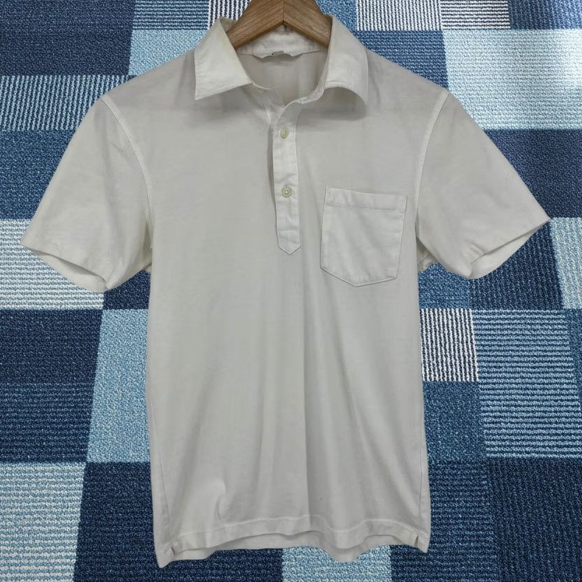Uniqlo Uniqlo Polo White Short Sleeve Pocket Shirt XS Adult Women Casual Workwear Size XS / US 0-2 / IT 36-38 - 1 Thumbnail