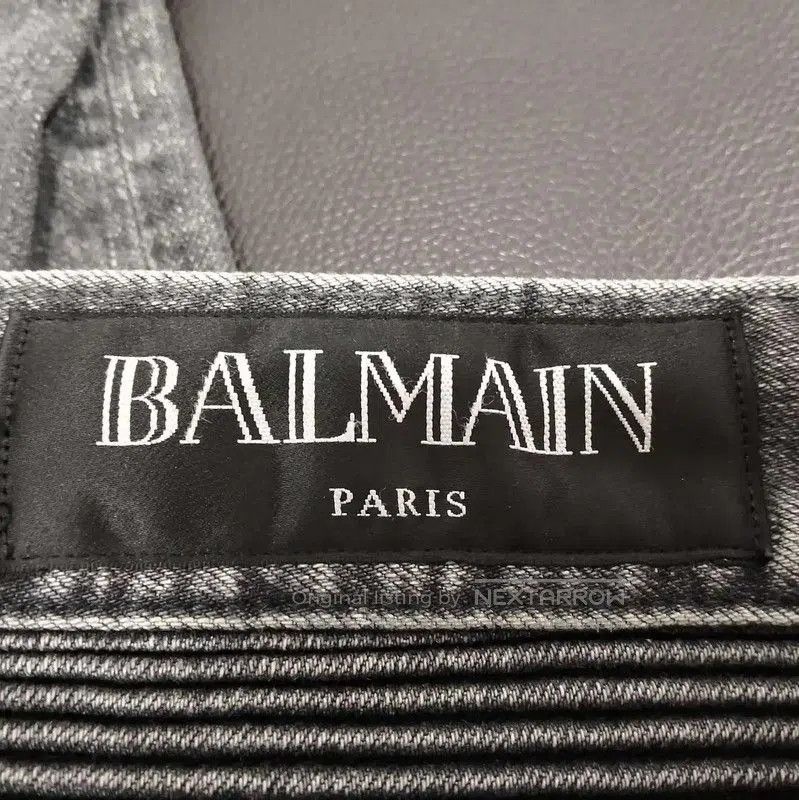 Balmain Balmain Black Cotton Casual Pants for Men . Size US 34 / EU 50 - 3 Thumbnail