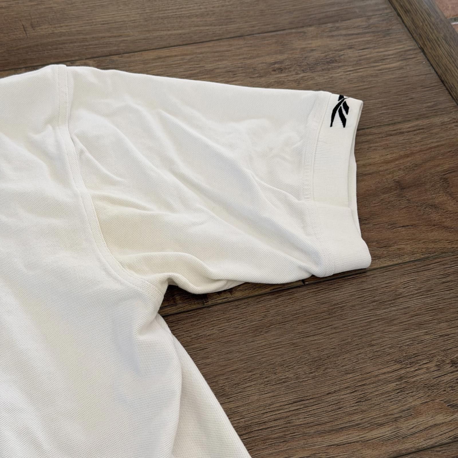 Reebok Vintage 90s Reebok Golf White Polo Shirt XXL Size US XL / EU 56 / 4 - 3 Thumbnail