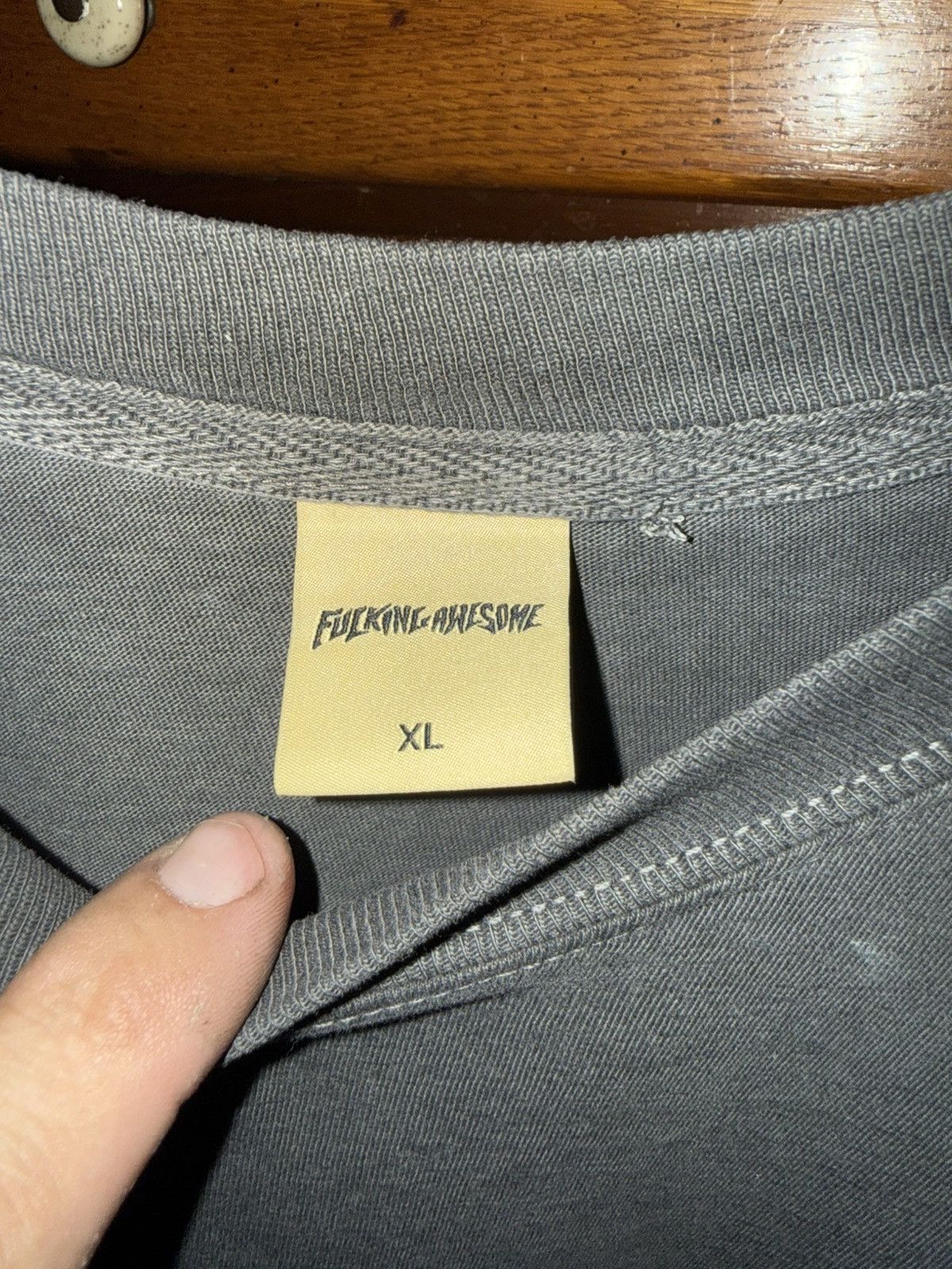 Fucking Awesome Scary Looking Girl with Fucking Awesome Logo XL Size US XL / EU 56 / 4 - 3 Thumbnail