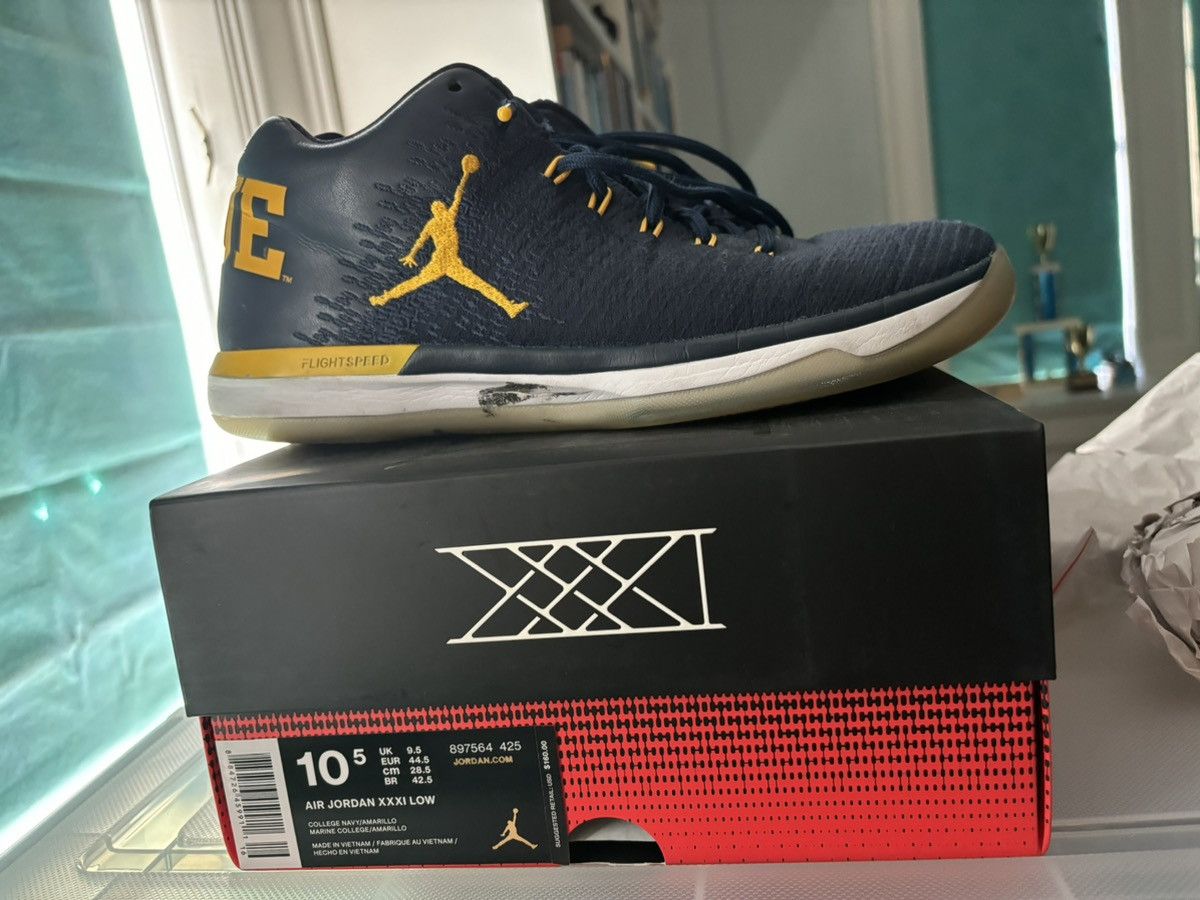 Jordan Brand Jordan xxxi MICHIGAN WOLVERINES! Size US 10.5 / EU 43-44 - 1 Thumbnail