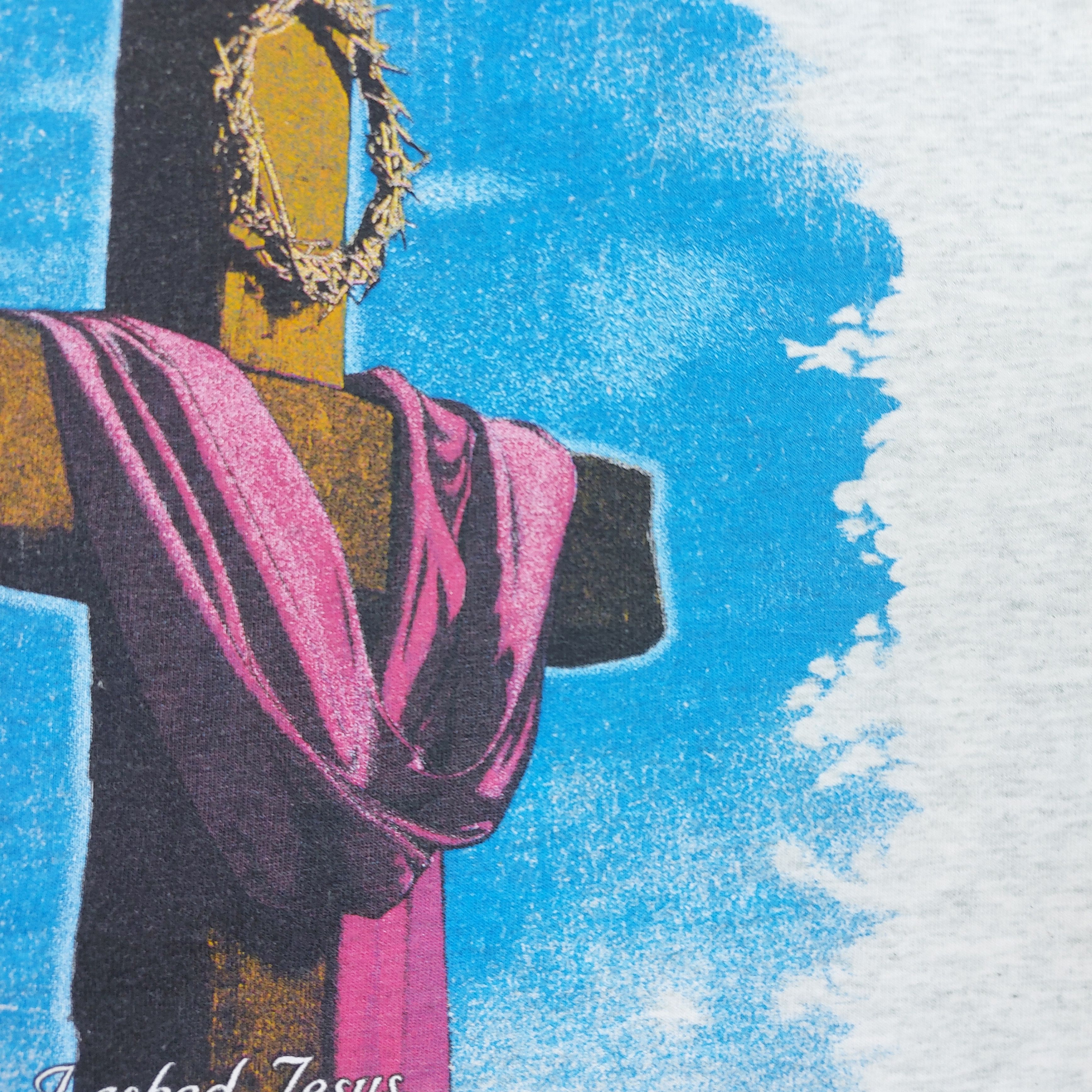 Other Vintage 90s Jesus Cross Religious TEE Size US XL / EU 56 / 4 - 5 Thumbnail