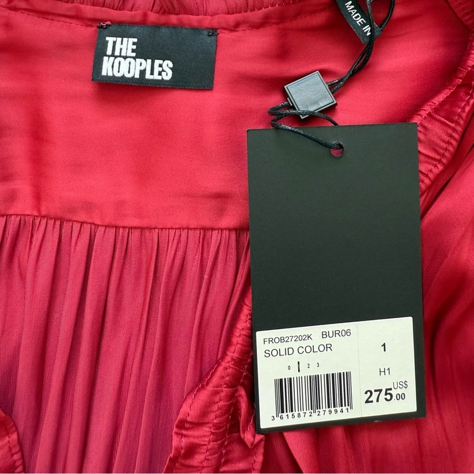 The Kooples NWT!!! The Kooples women dress size 1 or S/M Retail 275$ Size M / US 6-8 / IT 42-44 - 7 Thumbnail
