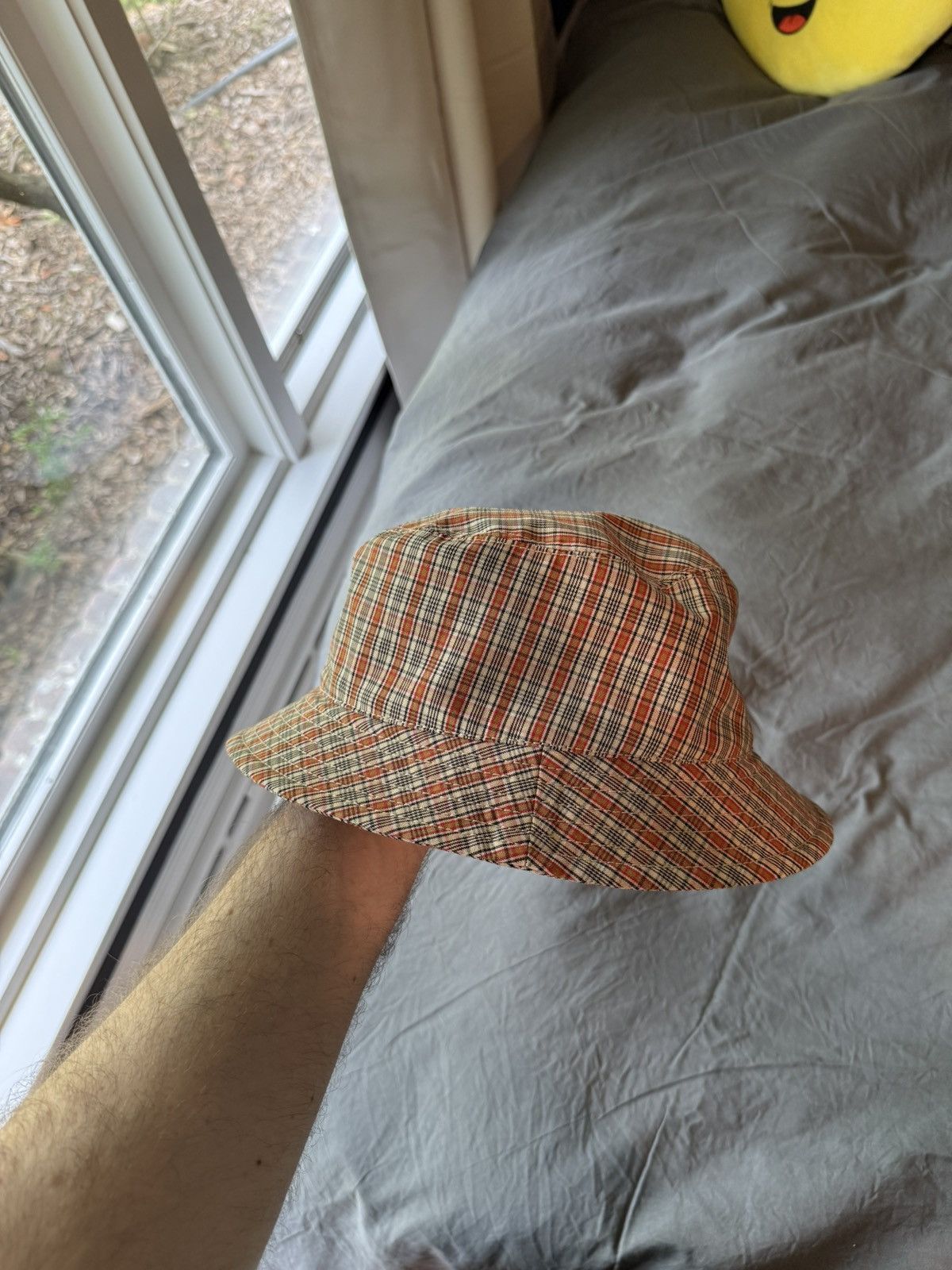 Acne Studios Acne Studios Plaid Bucket Hat Size ONE SIZE - 2 Thumbnail