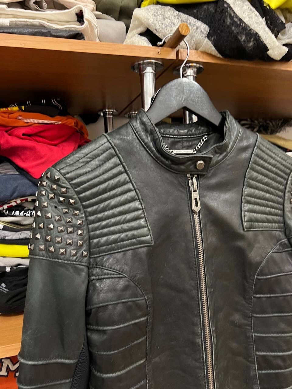 Faith Connexion Faith connexion leather black biker jacket Size S / US 4 / IT 40 - 2 Thumbnail
