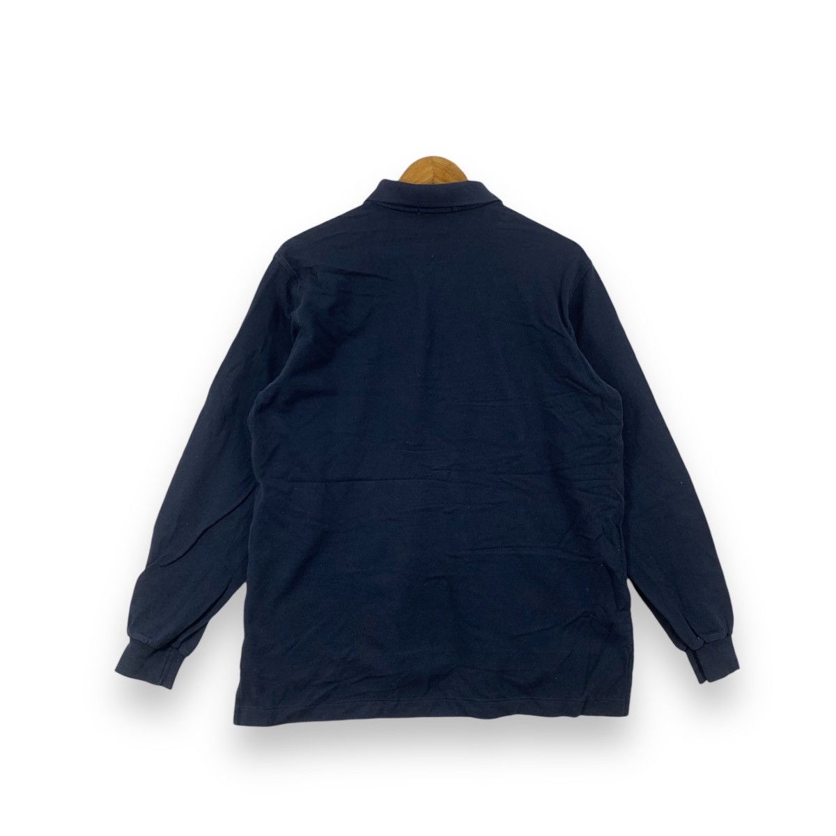 Trussardi Vintage 90’ TRUSSARDI ITALY Embosser Logo Polo Tee Shirt Top Size US XL / EU 56 / 4 - 5 Thumbnail