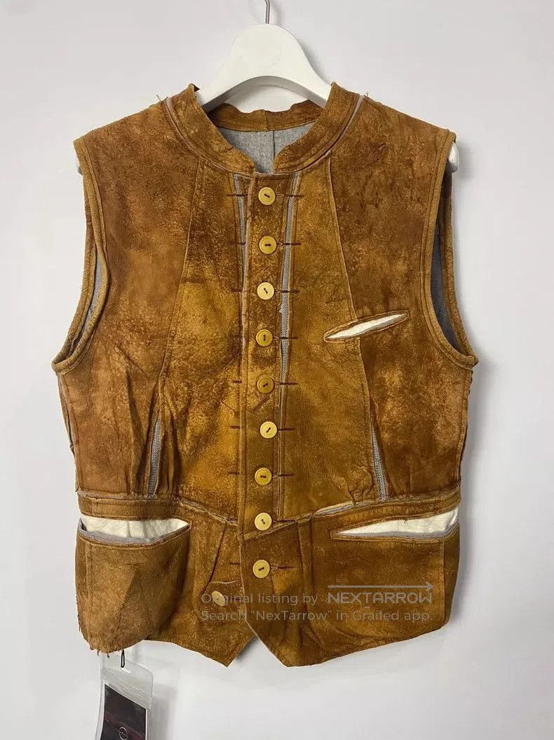 Takahiromiyashita The Soloist. TAKAHIRO MIYASHITA Brown Vest. Size US M / EU 48-50 / 2 - 1 Thumbnail