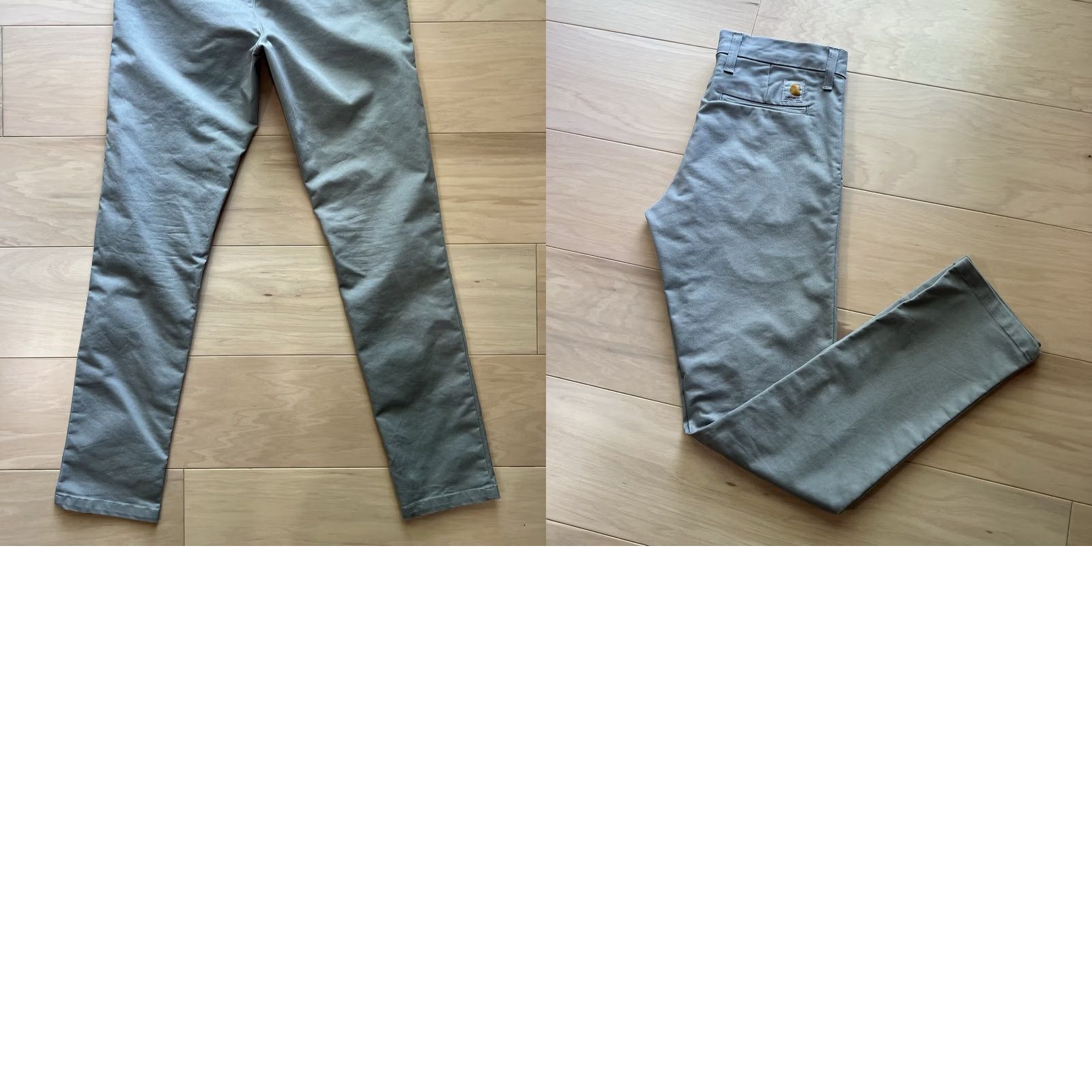 Carhartt Wip Carhartt WIP Sid Pants 32x31.5 Gray Slim Chino Size US 32 / EU 48 - 8 Thumbnail