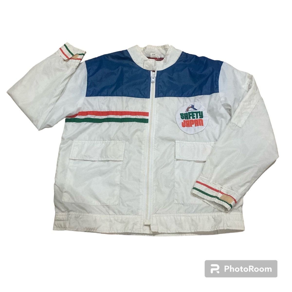 Honda × Vintage VINTAGE HONDA SAFETY RECORD WINDBREAKER JACKET Size US L / EU 52-54 / 3 - 1 Thumbnail