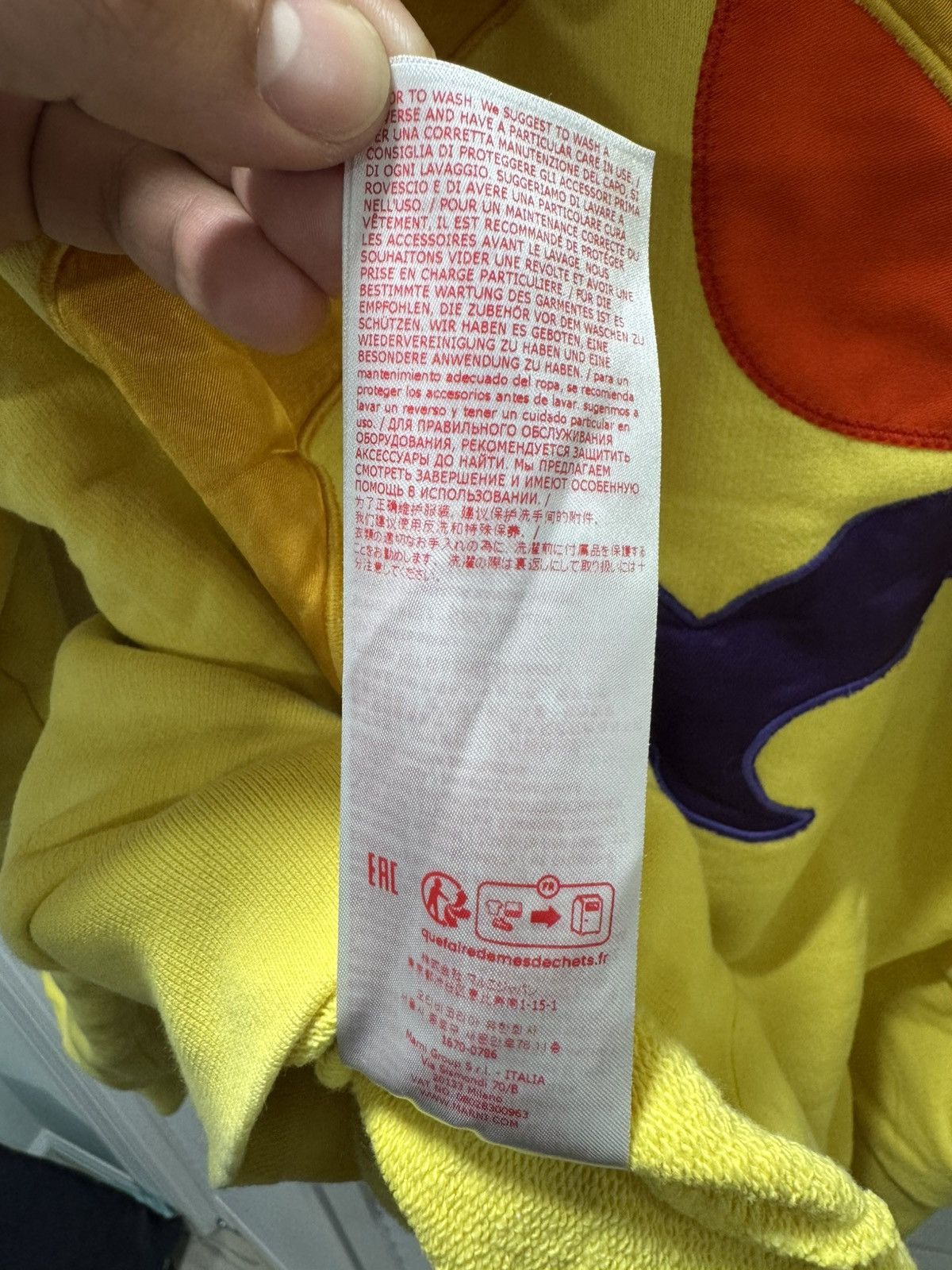Marni × No Vacancy Inn Marni x No Vacancy Hoodie (Yellow) Size US XL / EU 56 / 4 - 7 Thumbnail