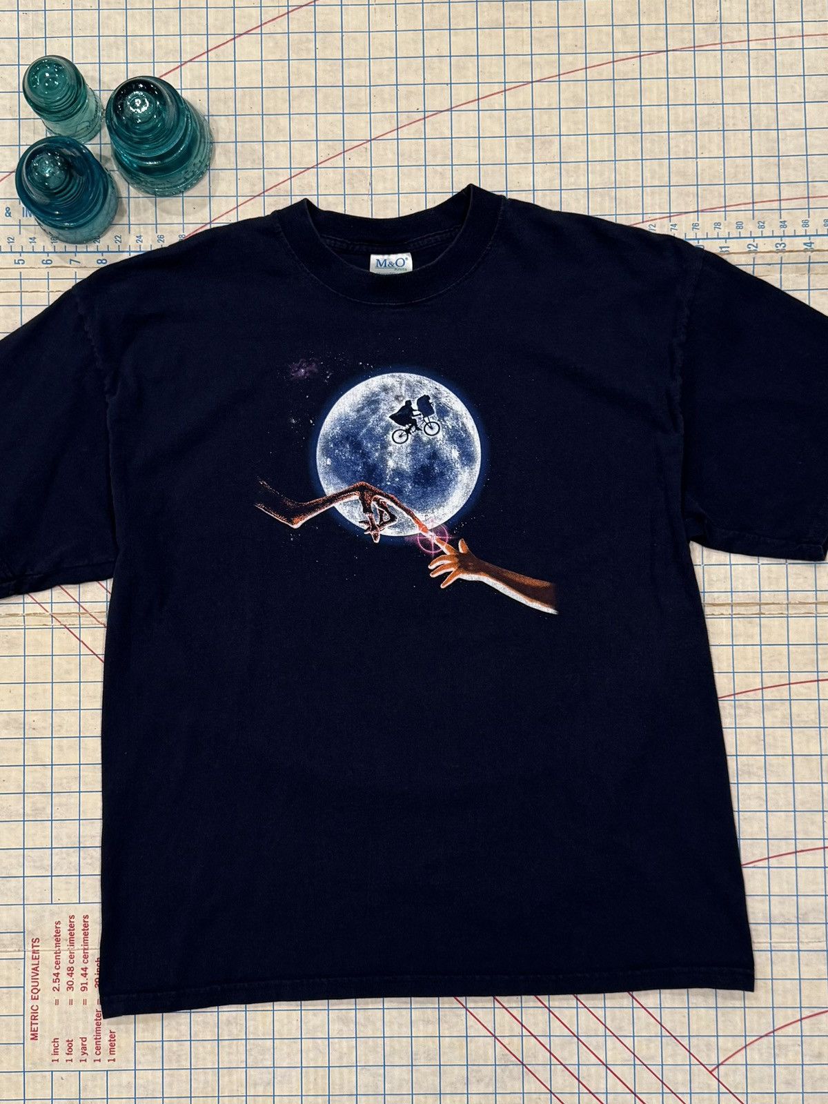 Vintage Vintage E.T. The 20th Anniversary Graphic Tee M&O Knits XL Size US XL / EU 56 / 4 - 1 Thumbnail