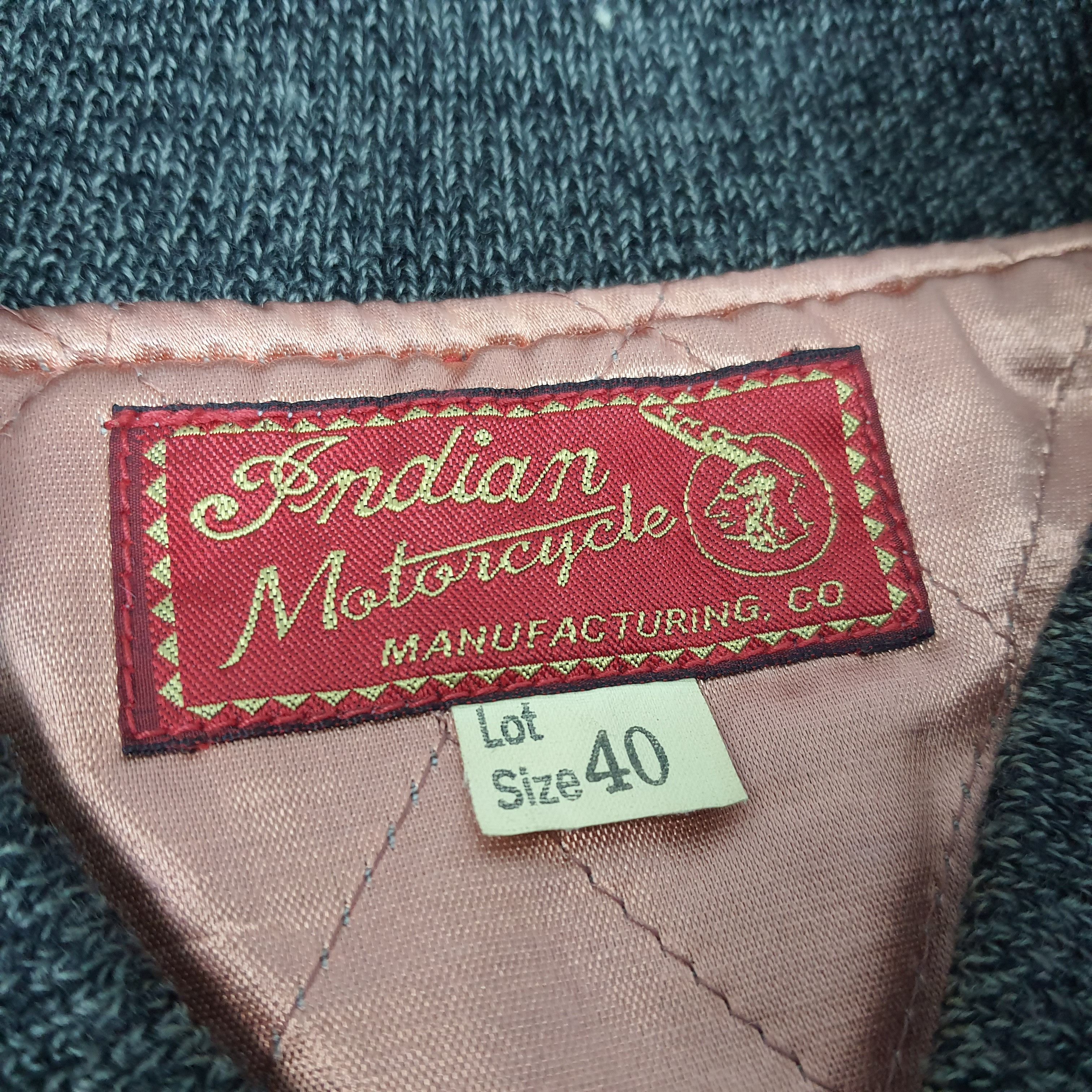 Indian Motorcycle × Vintage Vintage Indian Motors Springfield Varsity Jacket Size US M / EU 48-50 / 2 - 5 Thumbnail