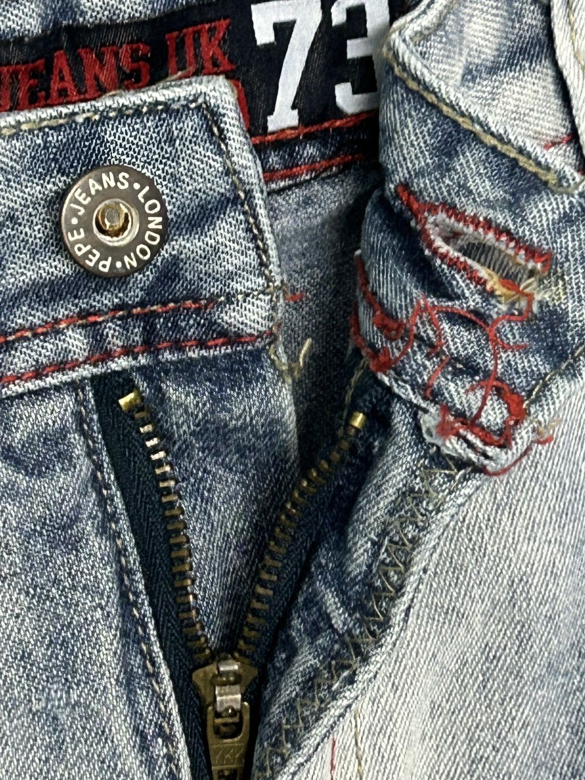 Pepe Jeans × Vintage 🔥 PEPE JEANS UK Embroidery Logo Size US 38 / EU 54 - 17 Thumbnail