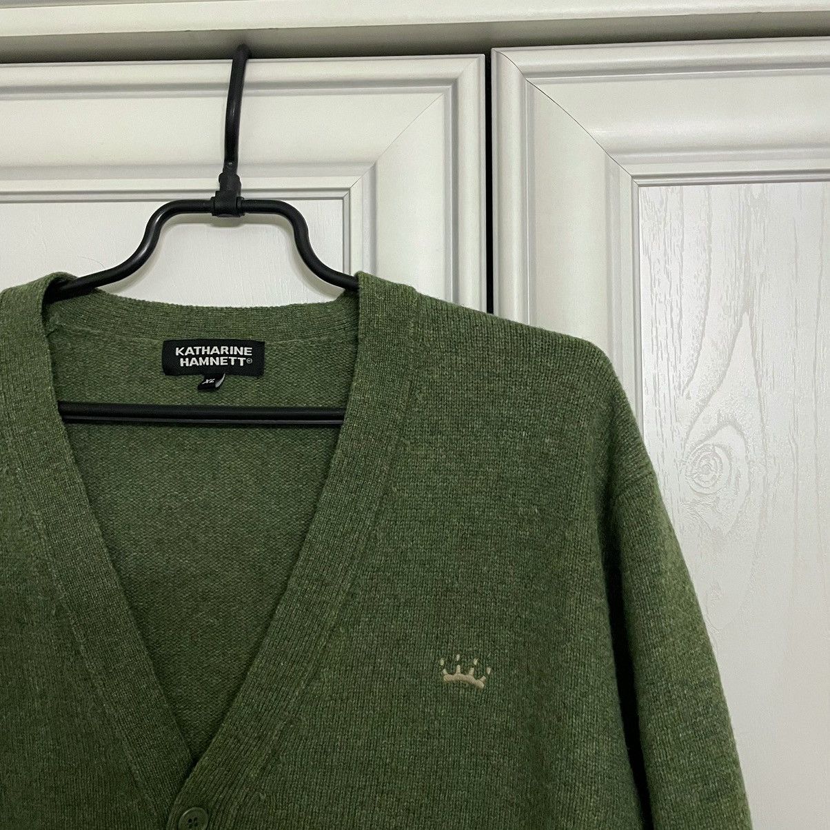 Katharine Hamnett London Katharine Hamnett Junya Watanabe Style Mohair Wool Cardigan Size US XL / EU 56 / 4 - 2 Thumbnail