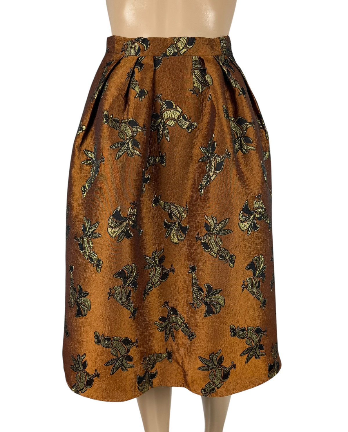 Pinko Pinko Triciclo Gonna Jacquard Lurex Skirt size IT38 Size 26" / US 2 / IT 38 - 2 Thumbnail