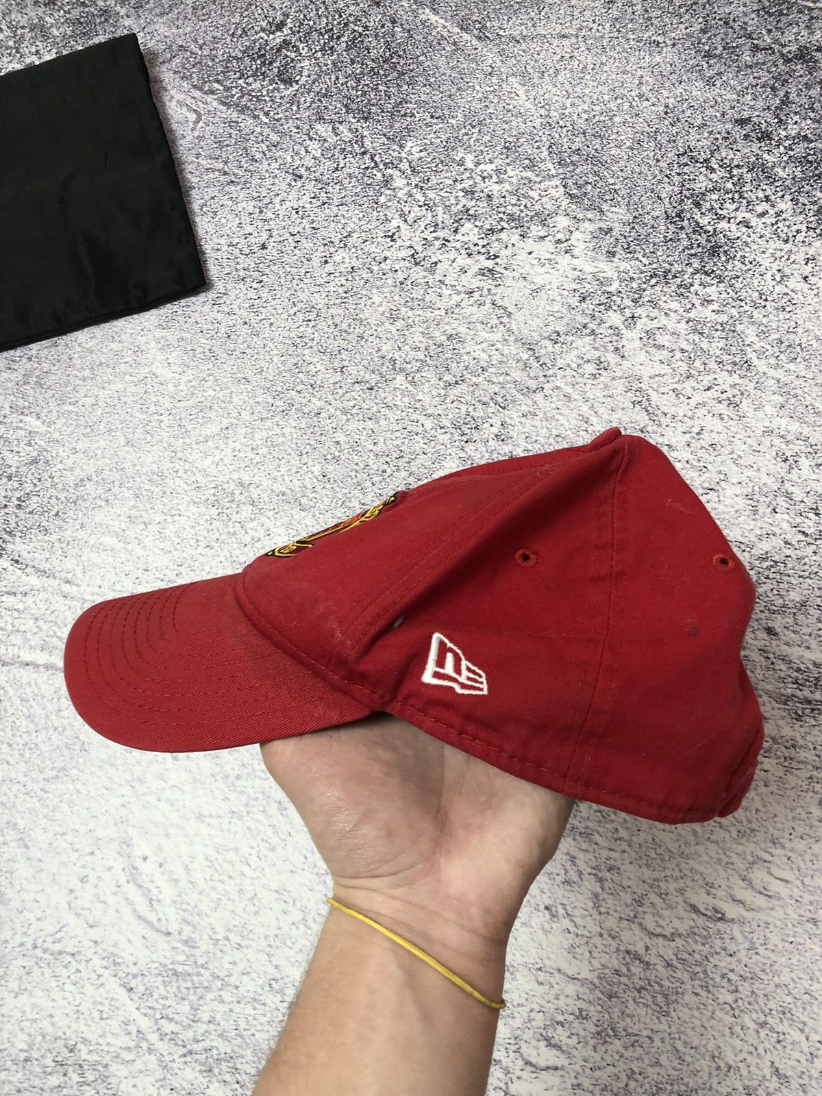 Vintage Vintage cap Manchester United size OS y2k soccer red footbal Size ONE SIZE - 4 Thumbnail