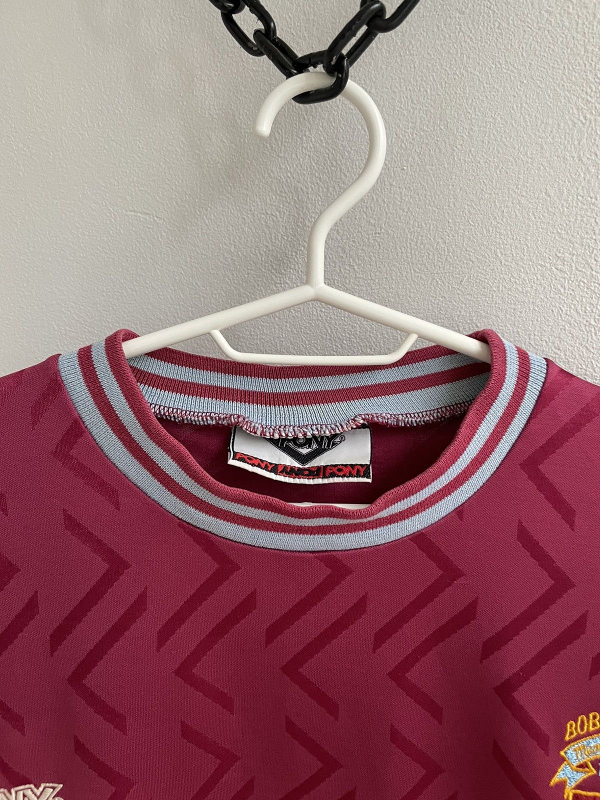 Vintage Bobby Moore West Ham United 1993 1994 1995 Football Shirt Size US XXL / EU 58 / 5 - 9 Thumbnail