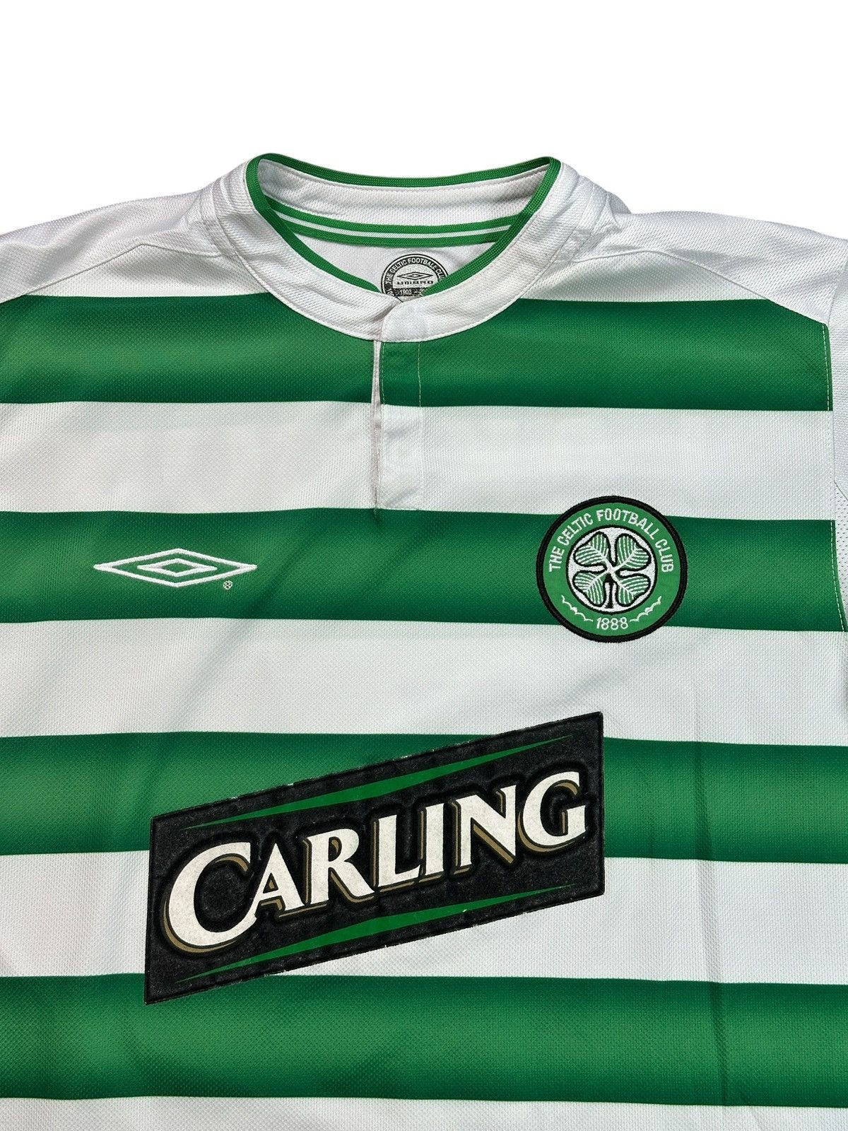 Umbro × Vintage Celtic 2003/04 Larsson Home Jersey Size US S / EU 44-46 / 1 - 6 Thumbnail