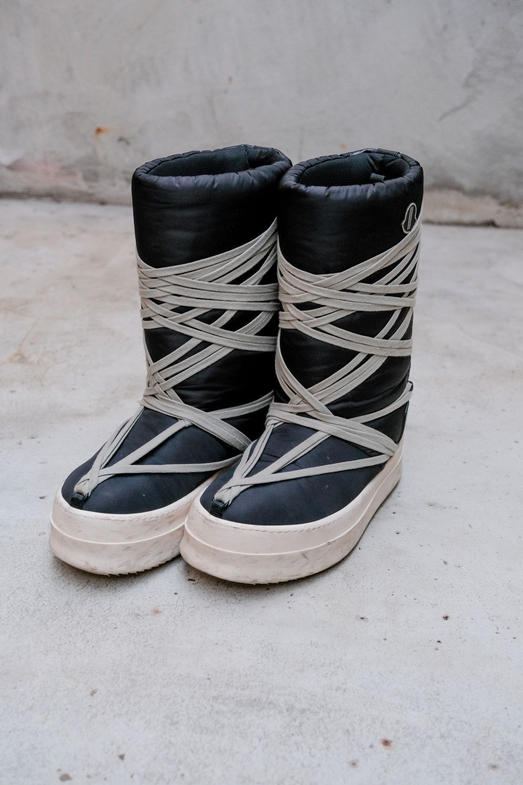 Moncler × Rick Owens RICK OWENS × MONCLER BIGROCKS PADDED BOOTS Size US 10 / EU 43 - 3 Thumbnail