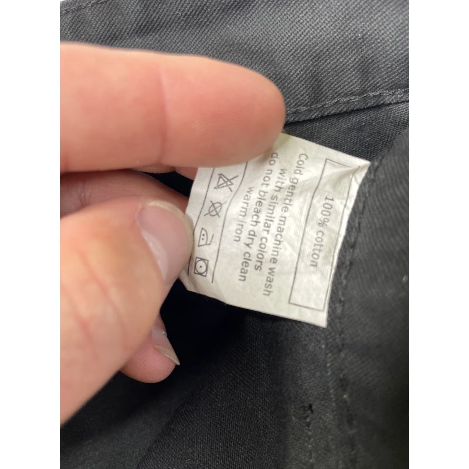 Vintage NWT Systemic Cargo Pants Black Mens Small Streetwear Pants Mens Small Black Cargo Pants NWT Systemic Mens Cargo Pants Black Streetwear Pants Size US 29 - 3 Thumbnail