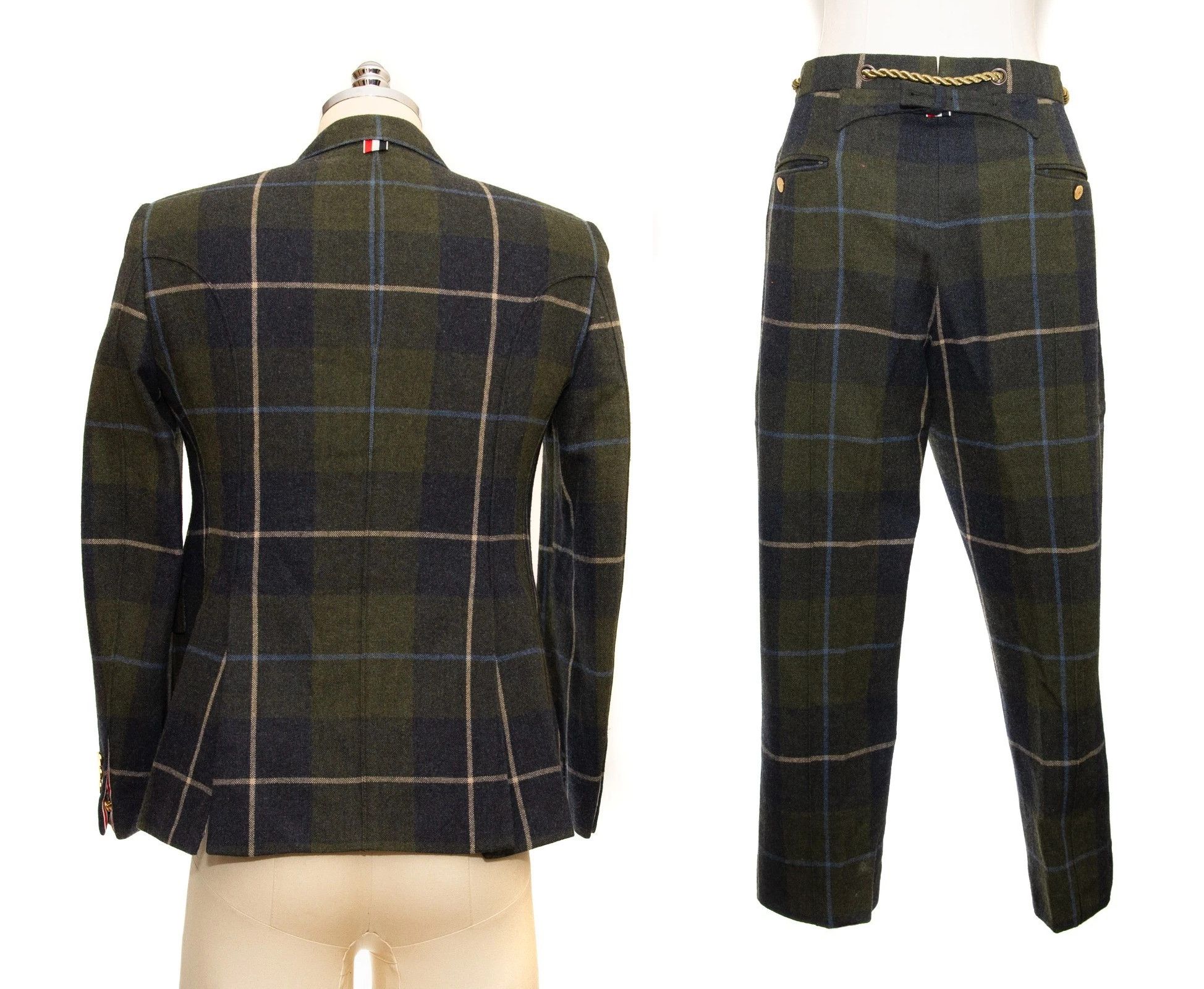 Thom Browne Thom Browne Plaid Wool Suit Size 42R - 2 Thumbnail