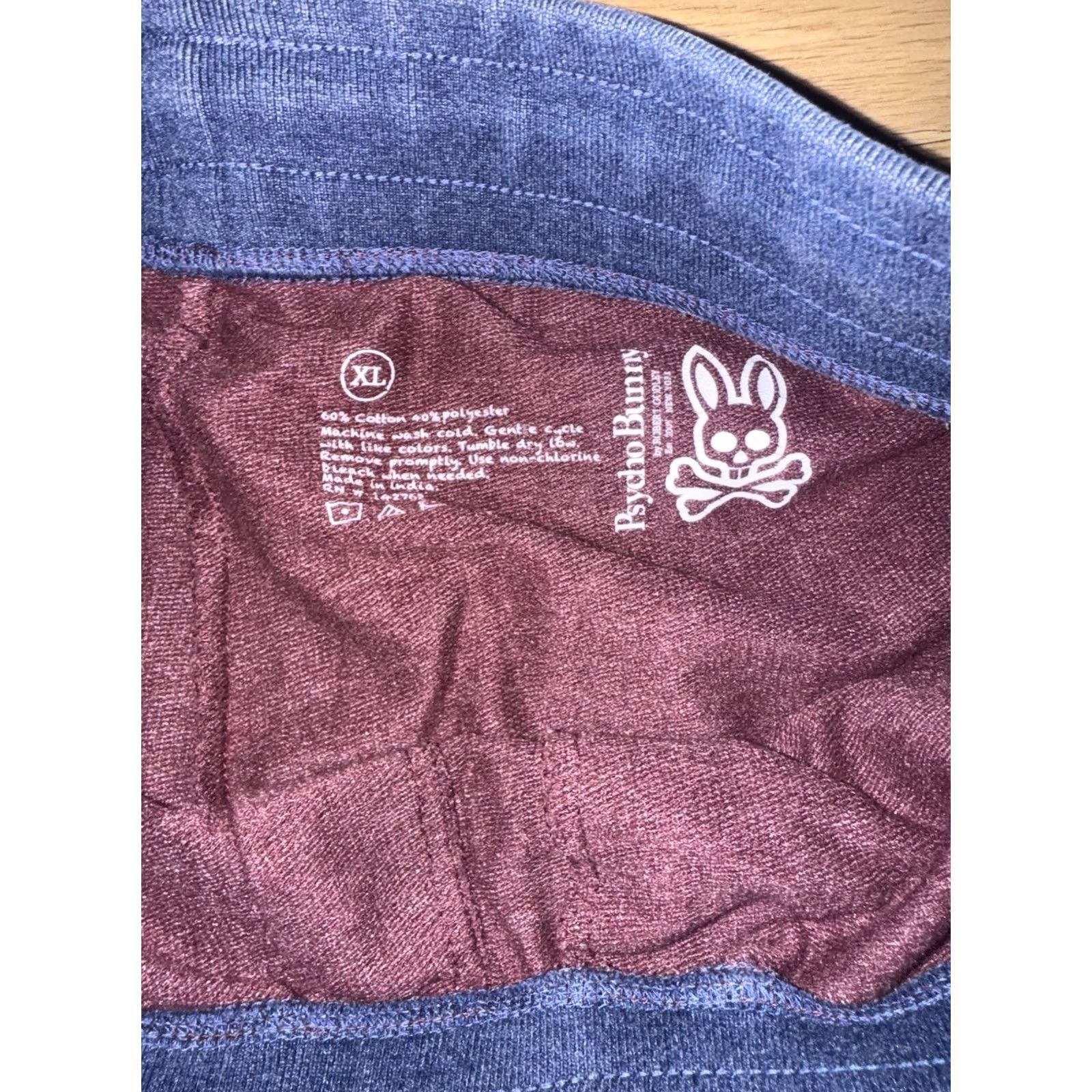 Psycho Bunny Psycho Bunny Men's Maroon Track Pants Joggers XL Red Activewear Jogger Regular Size US 36 / EU 52 - 3 Thumbnail