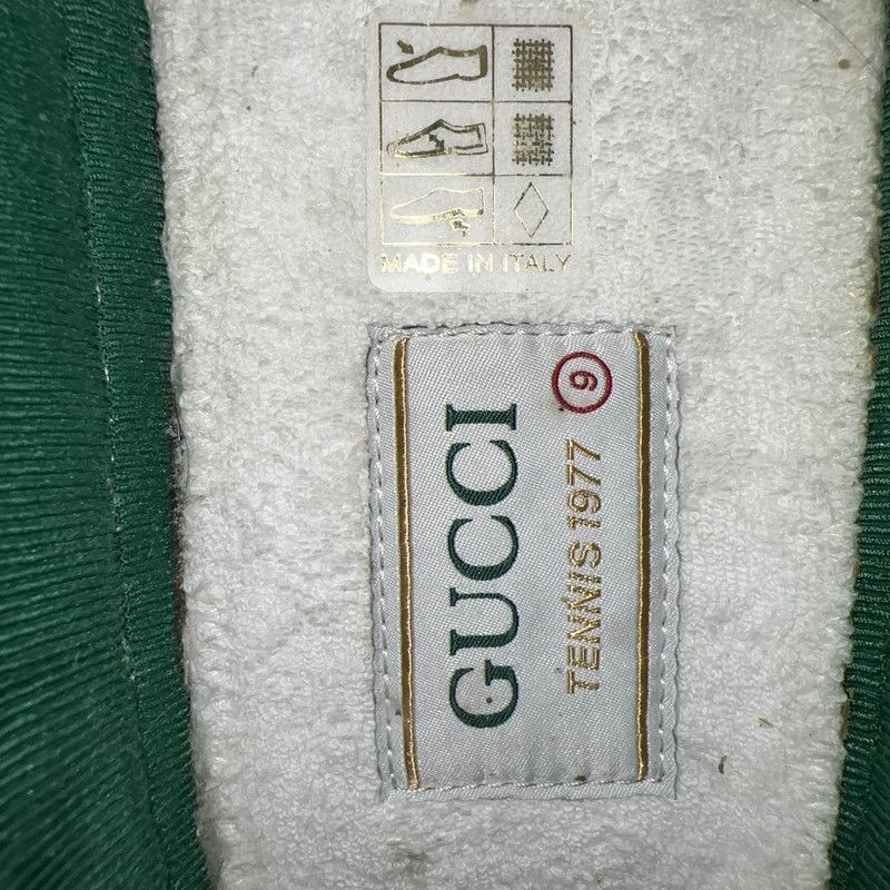 Gucci Gucci 1977 Tennis Blue Cotton Fashion Sneakers - Size US 9.5 / EU 42-43 - 4 Thumbnail