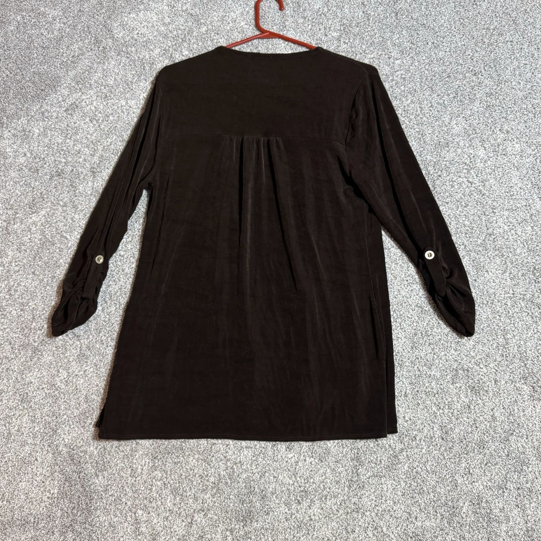 Vintage VINTAGE Y2K Travelers by Chico's Cardigan Womens Small US Brown Long Sleeve Open Breathable Lightweight Knitted Regular USA Womens Size S / US 4 / IT 40 - 6 Thumbnail