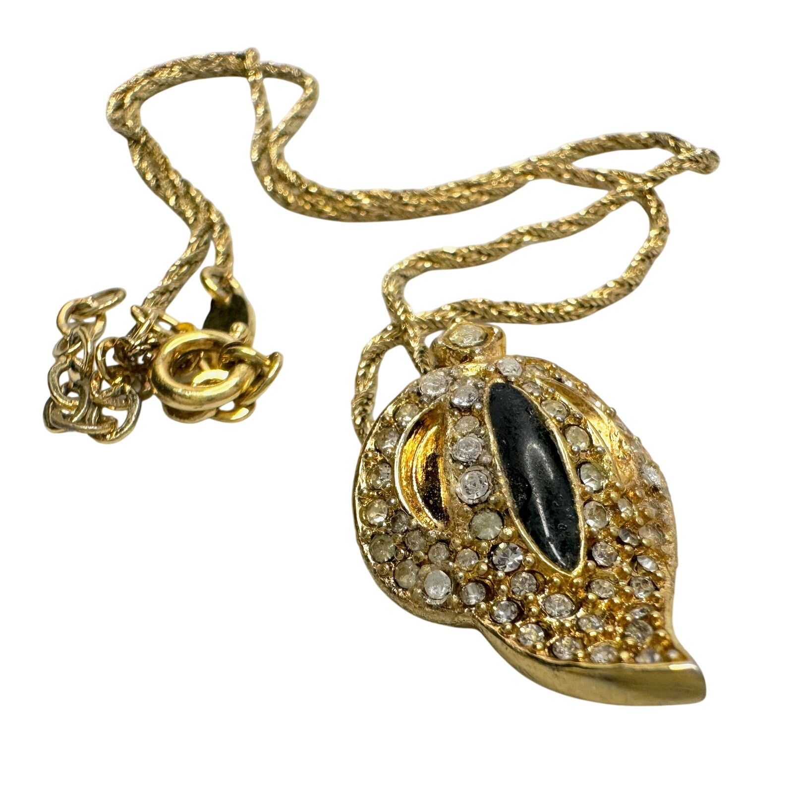 Dior Christian Dior Germany Vintage Gold-Plated Leaf Necklace Size ONE SIZE - 14 Thumbnail