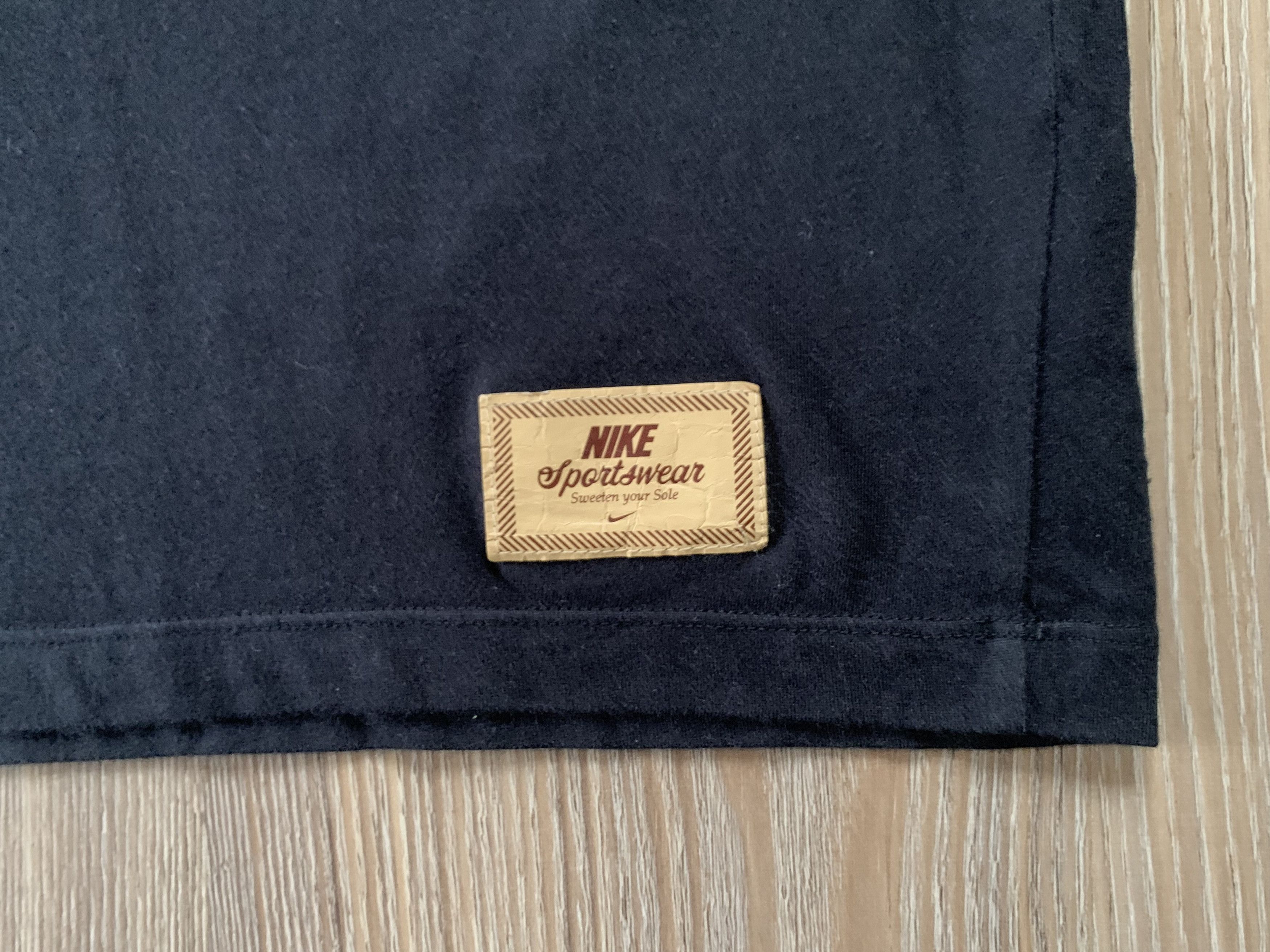 Nike × Vintage The Nike Tee Black Cotton Printed Long Sleeve 2022 Size US M / EU 48-50 / 2 - 8 Thumbnail