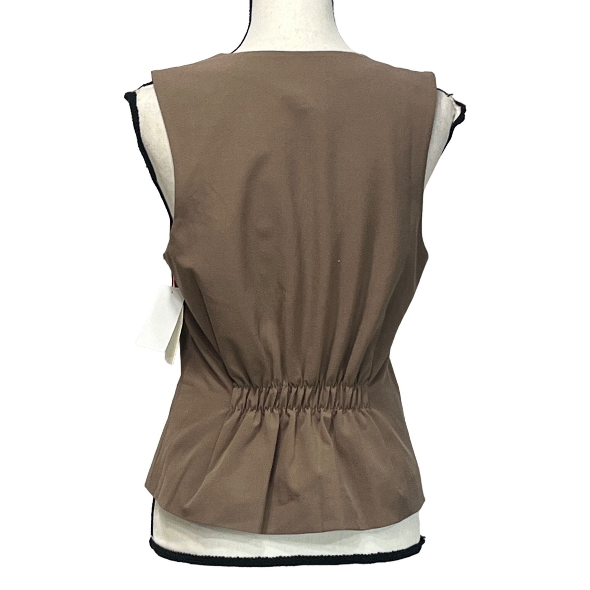 Other OPEN EDIT Fitted Vest In Brown Caribou, M Size M / US 6-8 / IT 42-44 - 4 Thumbnail