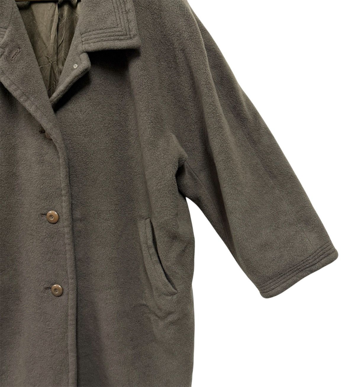Alexander McQueen Vintage Marella Wool Coat Jacket Size XL / US 12-14 / IT 48-50 - 4 Thumbnail