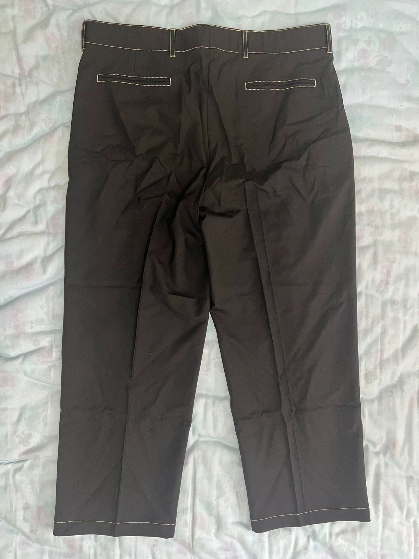 Dior Dior Runway Wool Trousers Black 52 Men's Size US 36 / EU 52 - 3 Thumbnail