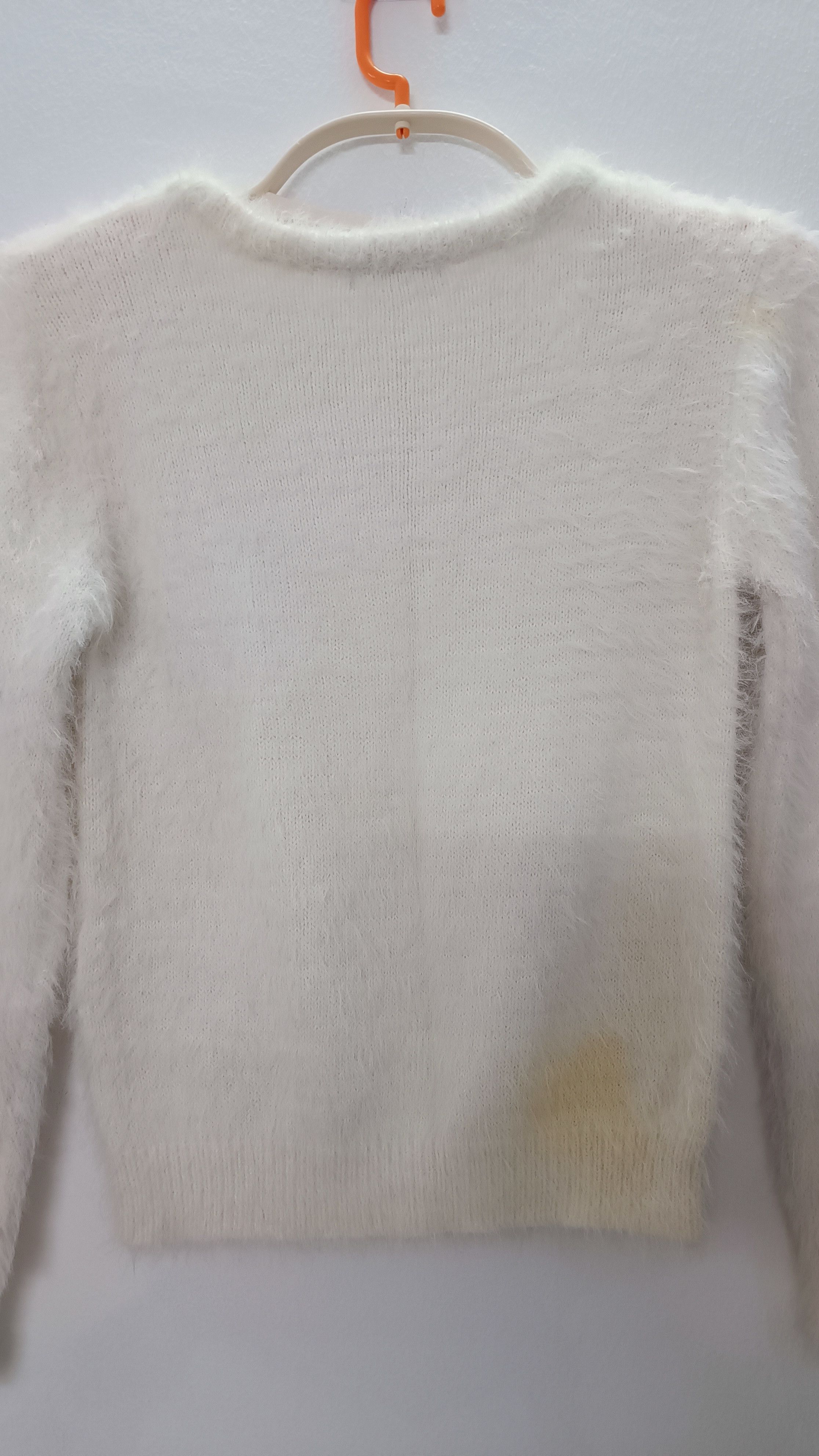 Homespun Knitwear × Japanese Brand Vintage Look Marble White Knitwear Size S / US 4 / IT 40 - 5 Thumbnail