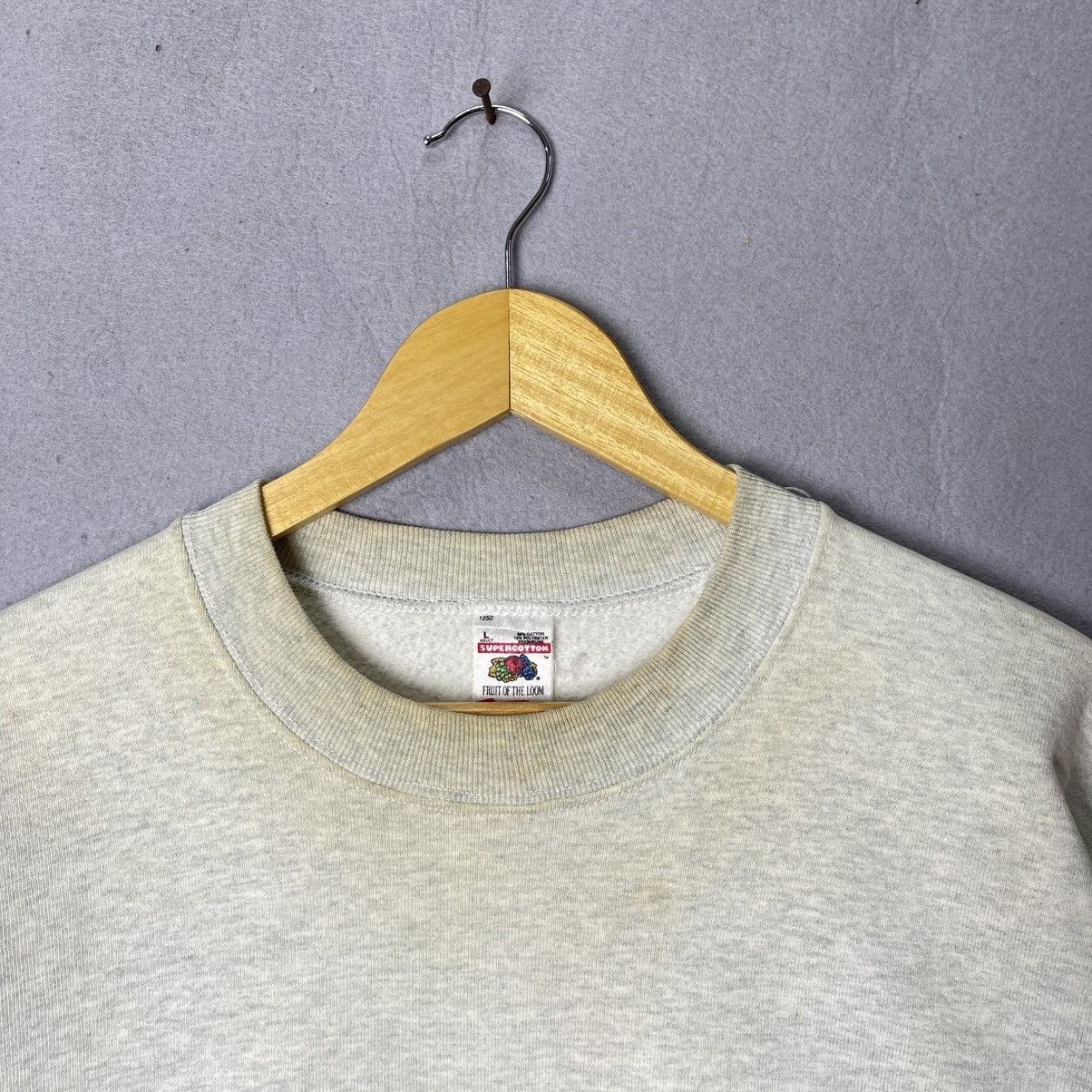 Fruit Of The Loom Vintage 90s Fruit of the Loom “Fly Golden BC” Sweatshirt Size US L / EU 52-54 / 3 - 2 Thumbnail