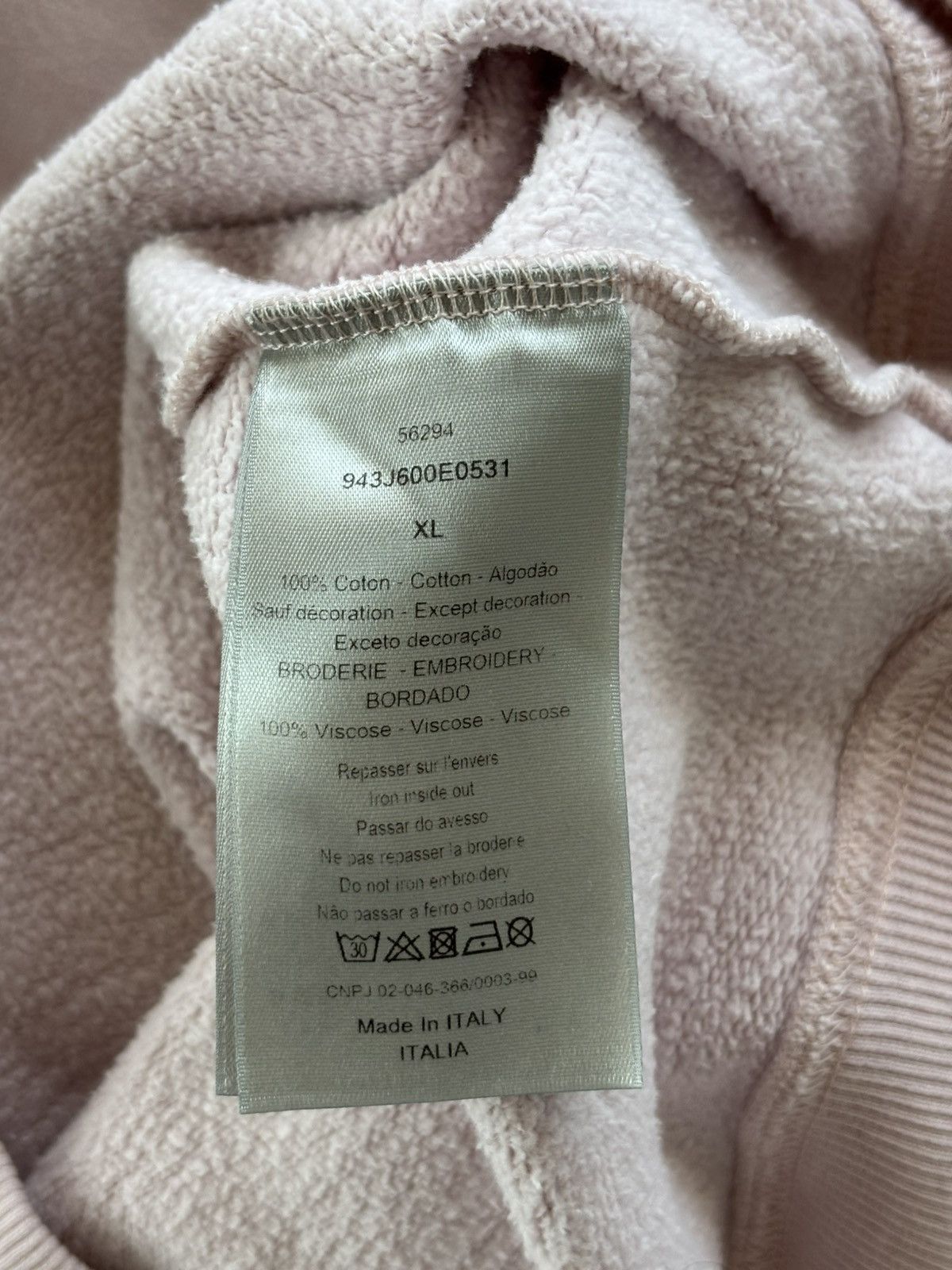 Dior Dior Embroidered Hoodie Size US XL / EU 56 / 4 - 11 Thumbnail