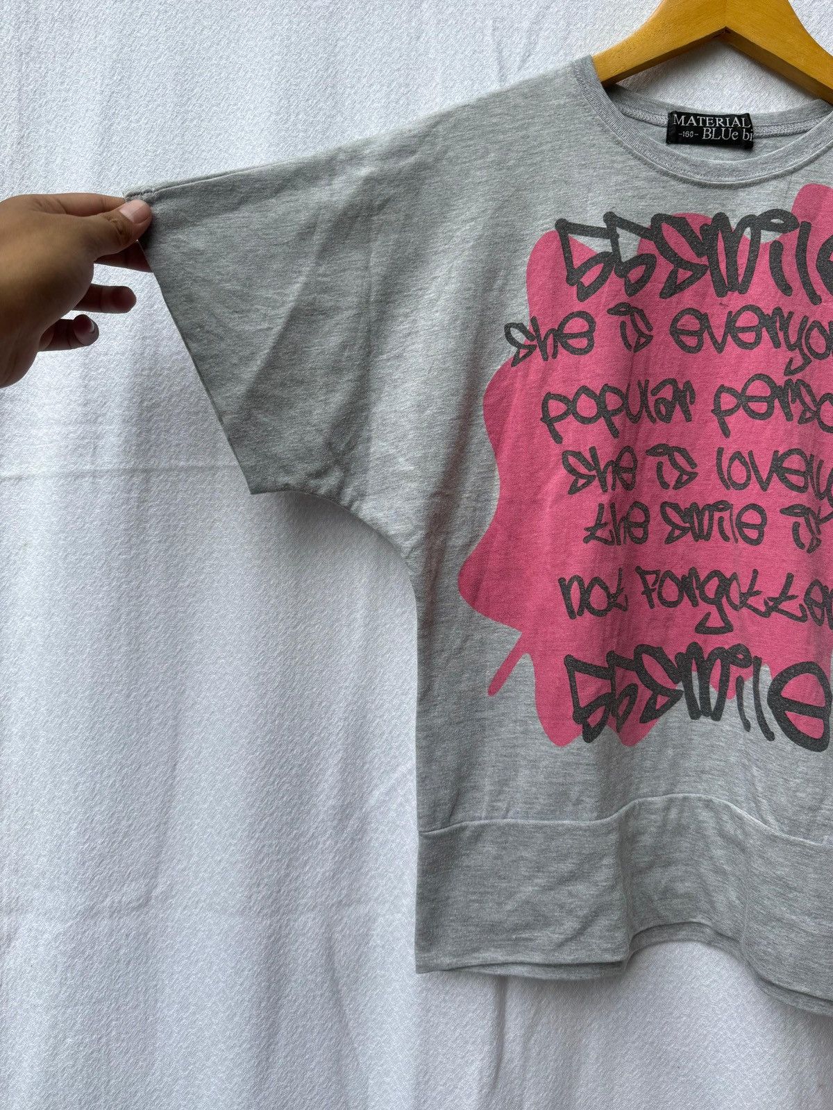 Japanese Brand Material blue biss japanese style poem tee Size US S / EU 44-46 / 1 - 4 Thumbnail