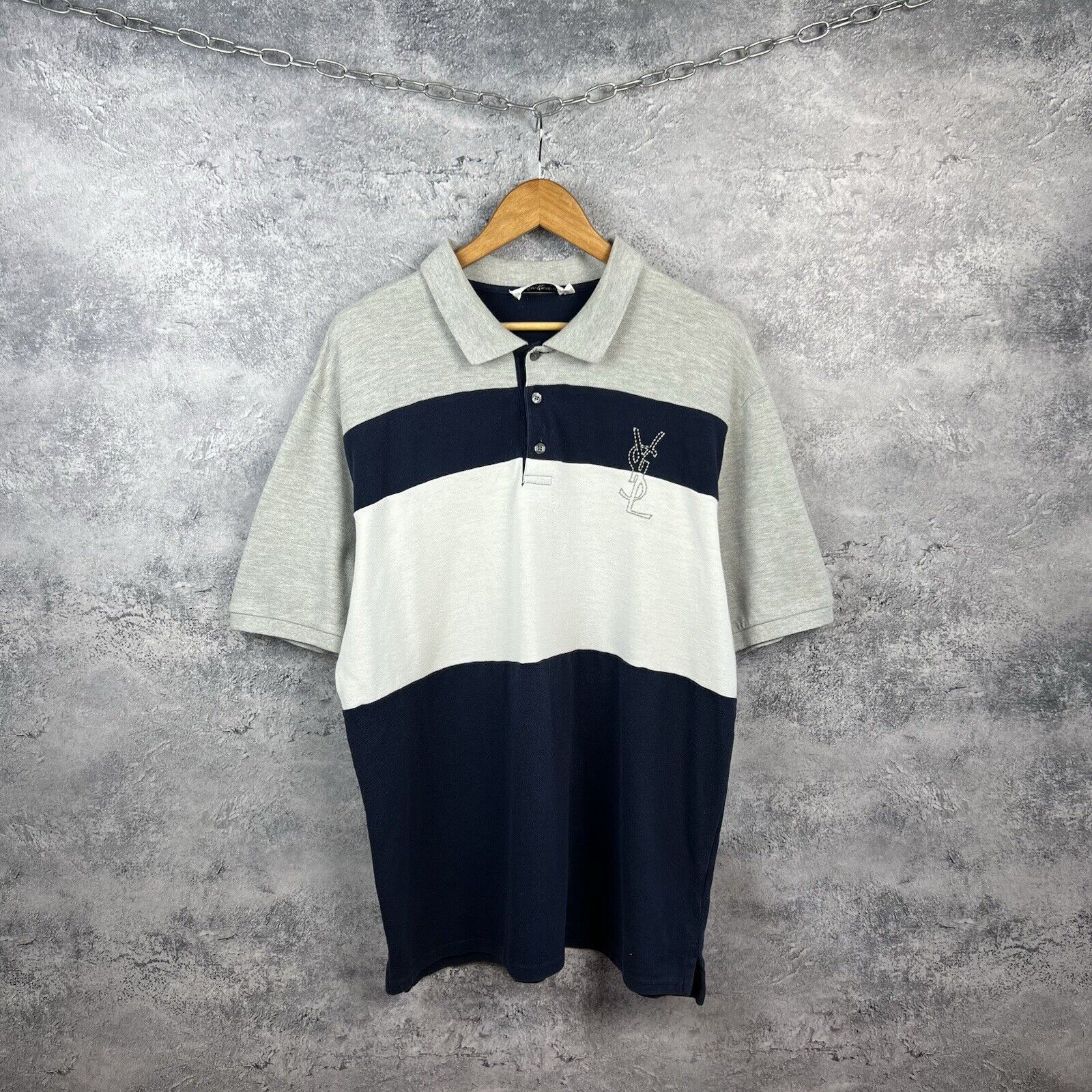 Yves Saint Laurent Yves Saint Laurent Polo Men's Size XXL Short Sleeve Size US XXL / EU 58 / 5 - 1 Thumbnail