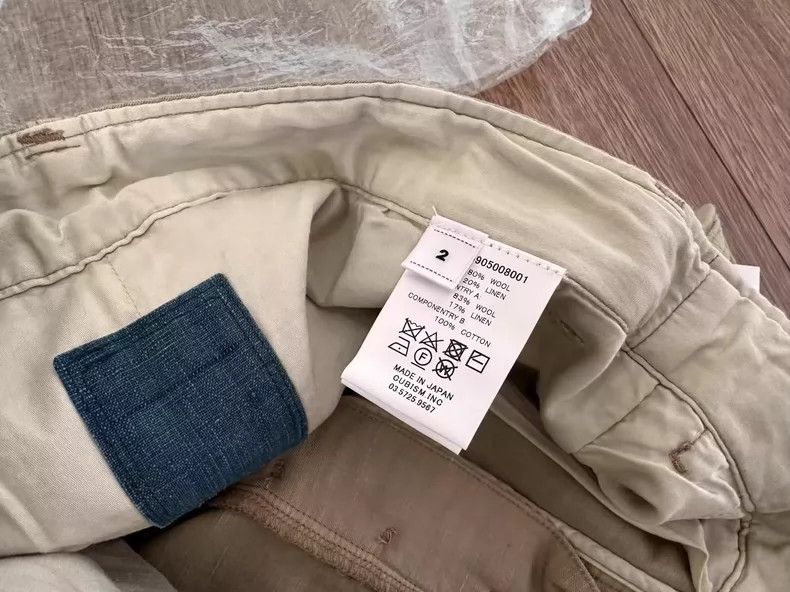 Visvim Visvim size 2 25SS wool-linen blend slacks pants 2504-Nexta Size US 28 / EU 44 - 4 Thumbnail