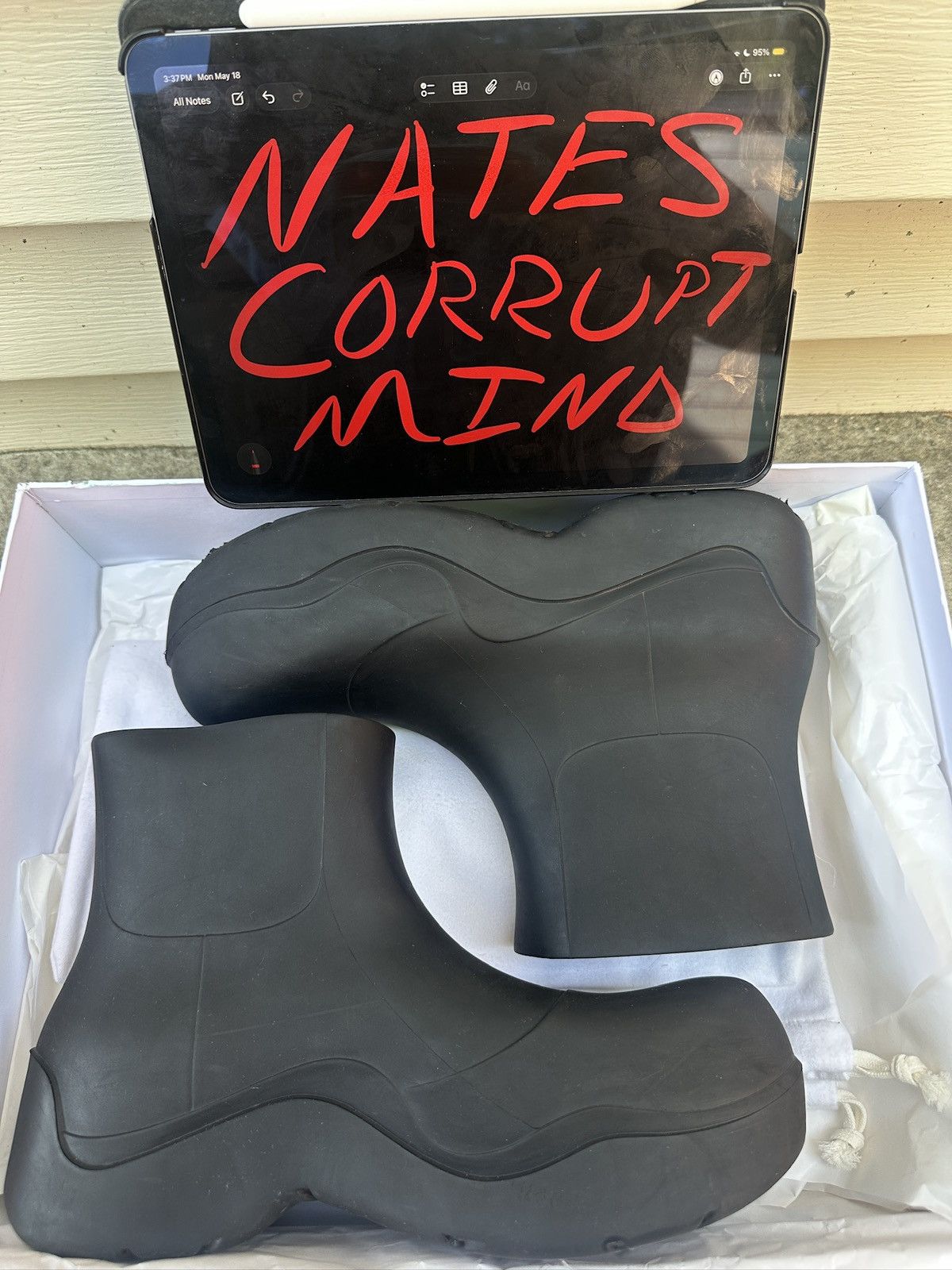 Bottega Veneta Bottega Veneta Puddle Boots Size US 11 / EU 44 - 2 Thumbnail