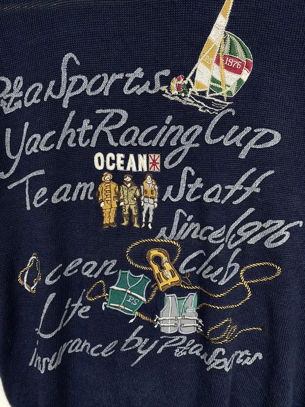 Japanese Brand × Vintage Vintage Pia Sport Yacht Racing Cup Size US L / EU 52-54 / 3 - 9 Thumbnail