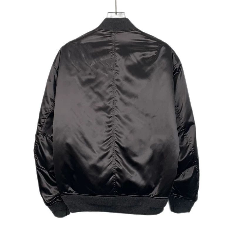 Dior Dior Black logo embroidered saddle bag zipper jacket 2501-N Size US M / EU 48-50 / 2 - 2 Thumbnail