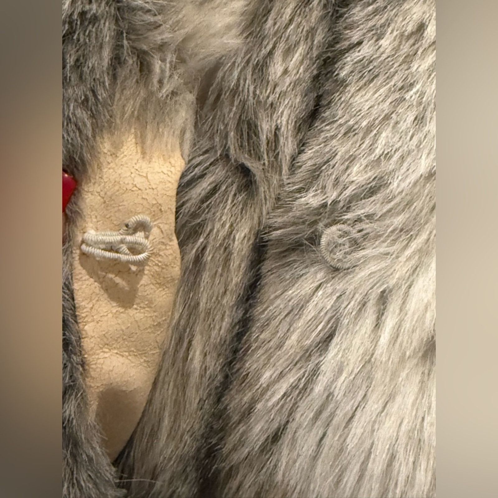 Del Bene Genuine Fur Coat, Small, Vintage Luxury Fox Fur