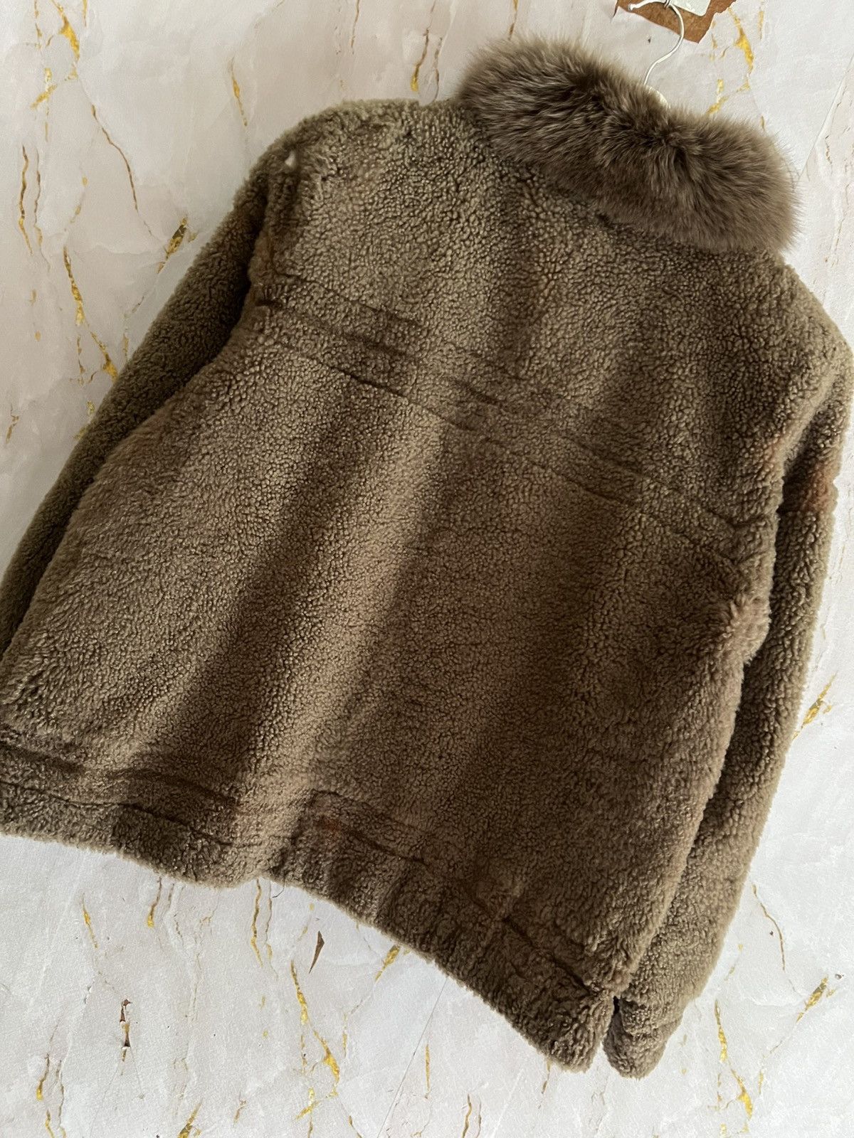 Japanese Brand STIFFANY VINTAGE FUR JACKET – LUXURY ARCHIVE STREETWEAR Size L / US 10 / IT 46 - 8 Thumbnail