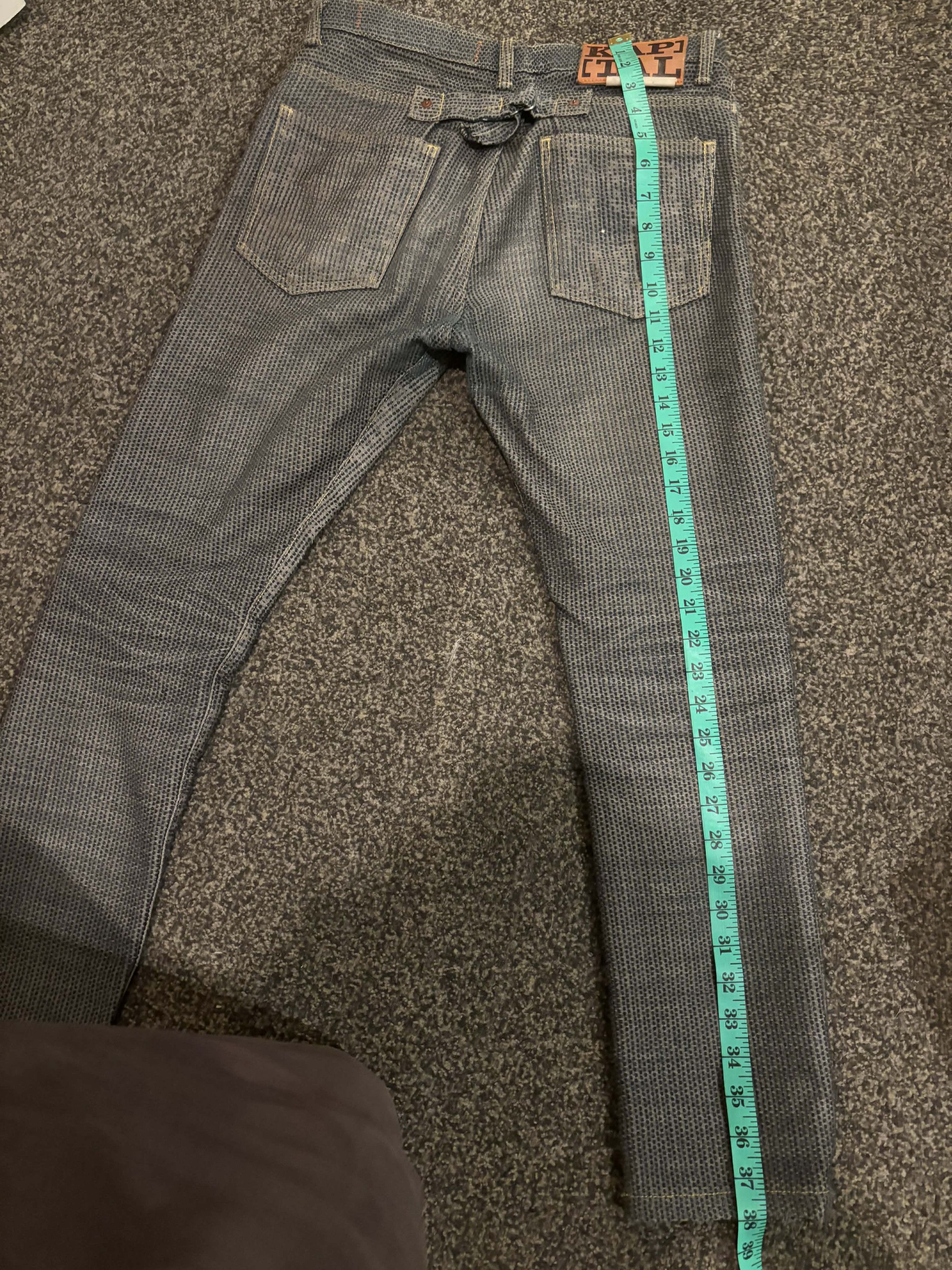 Kapital CENTURY DENIM | SASHIKO STITCHED Size US 29 - 6 Thumbnail
