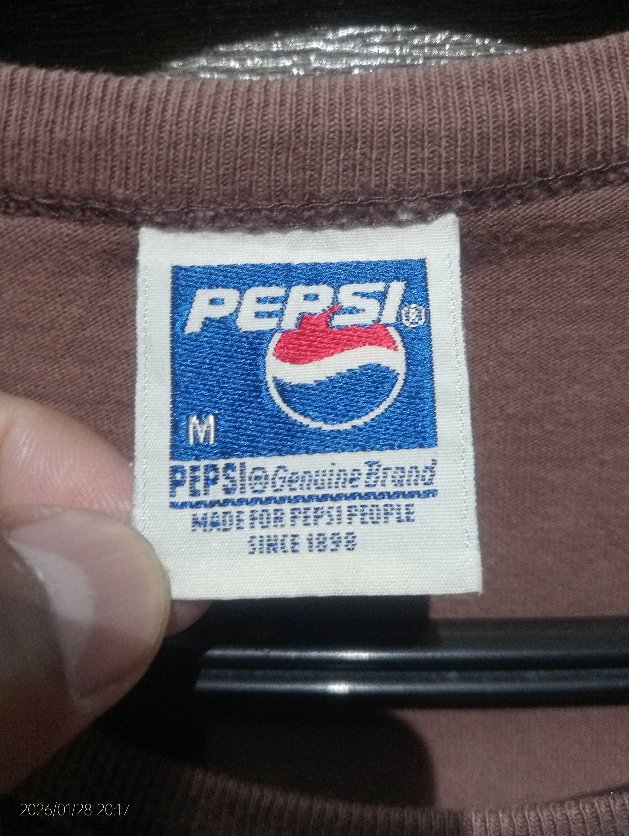 Pepsi Vintage '90s Pepsi Retro Edition Tee Very Rare Size US M / EU 48-50 / 2 - 5 Thumbnail
