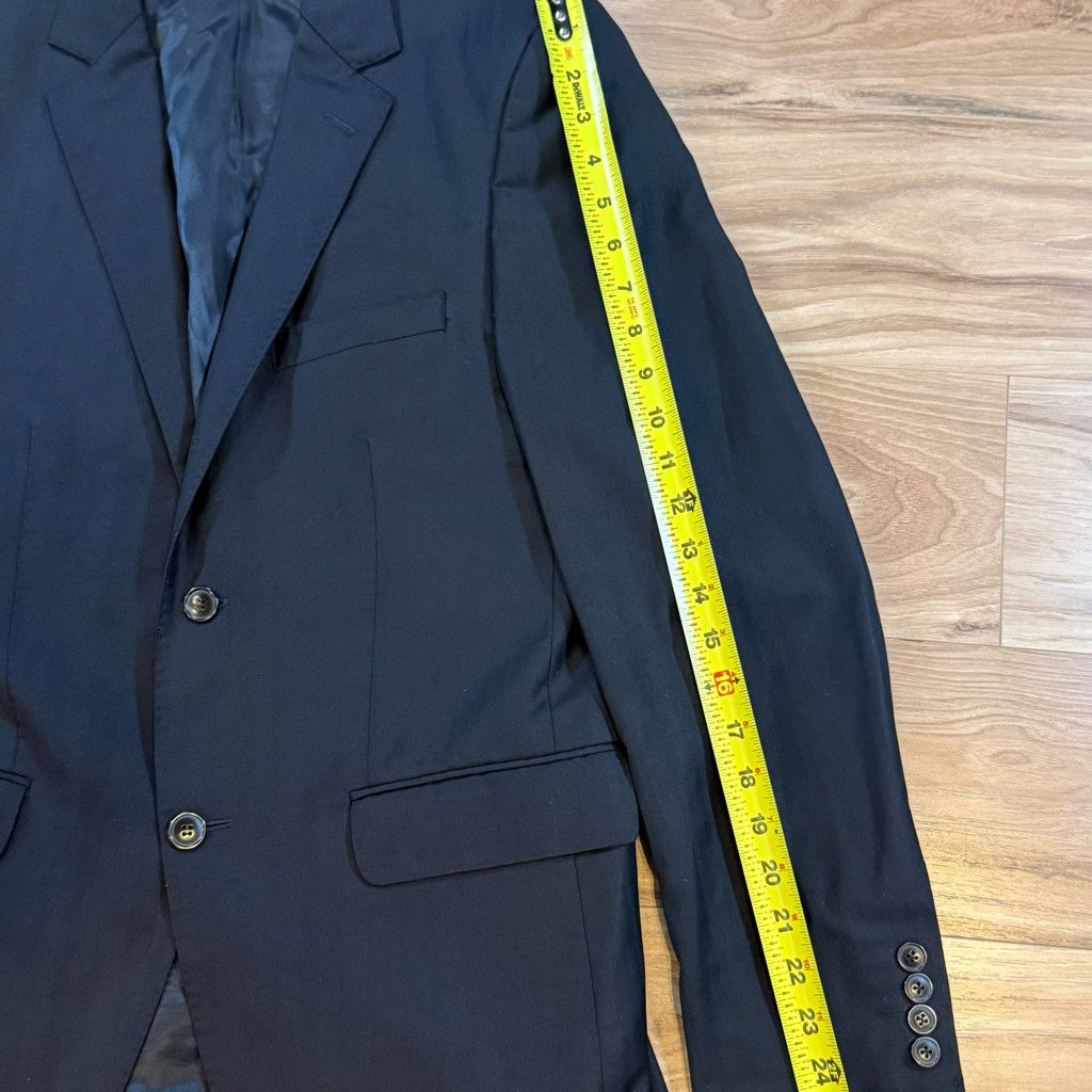 WISDOM Alberto Verdi Men’s Blazer 48 EU Wool Super 140’s Size 48R - 7 Thumbnail