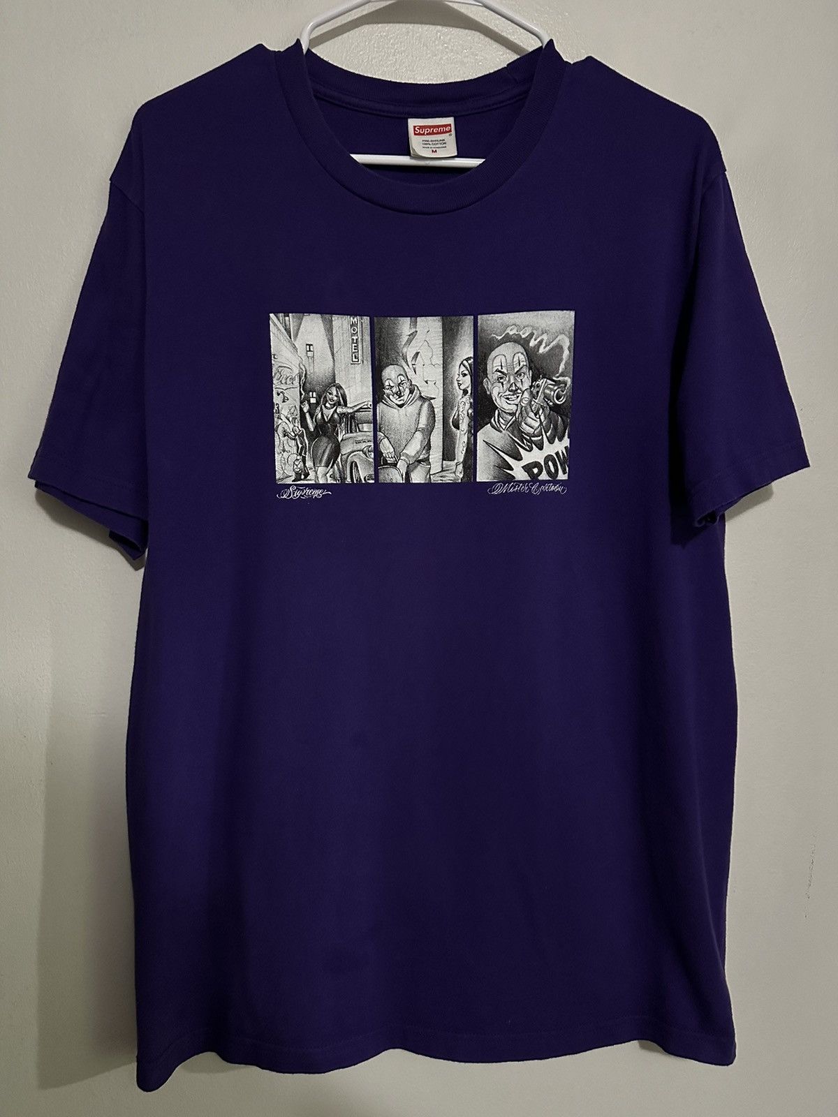 Supreme Supreme Mister Cartoon Pow Tee Size US M / EU 48-50 / 2 - 1 Thumbnail