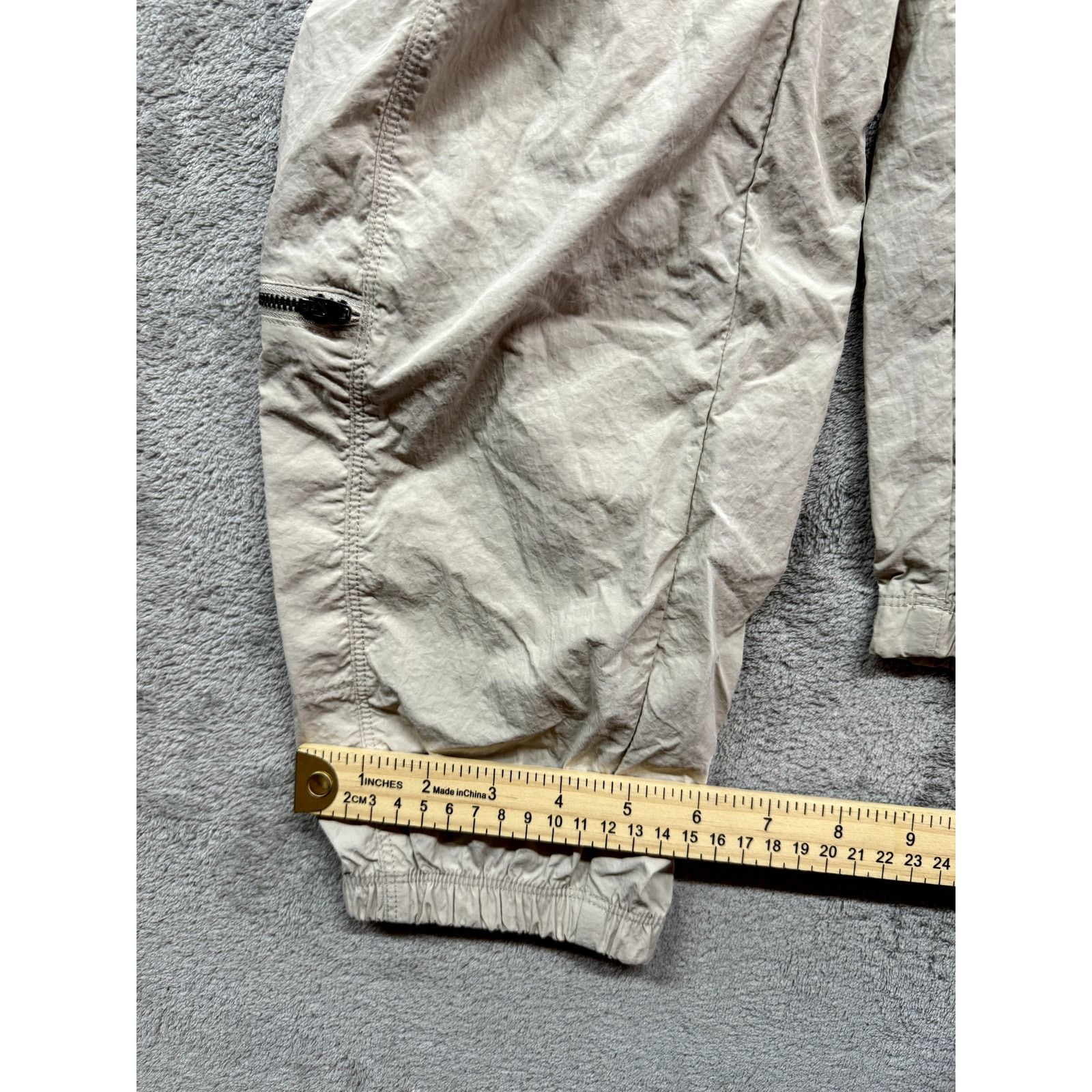 Joya JoyLab Jogger Womens Small Beige Windbreaker High Rise Cargo Size 27" / US 4 / IT 40 - 5 Thumbnail